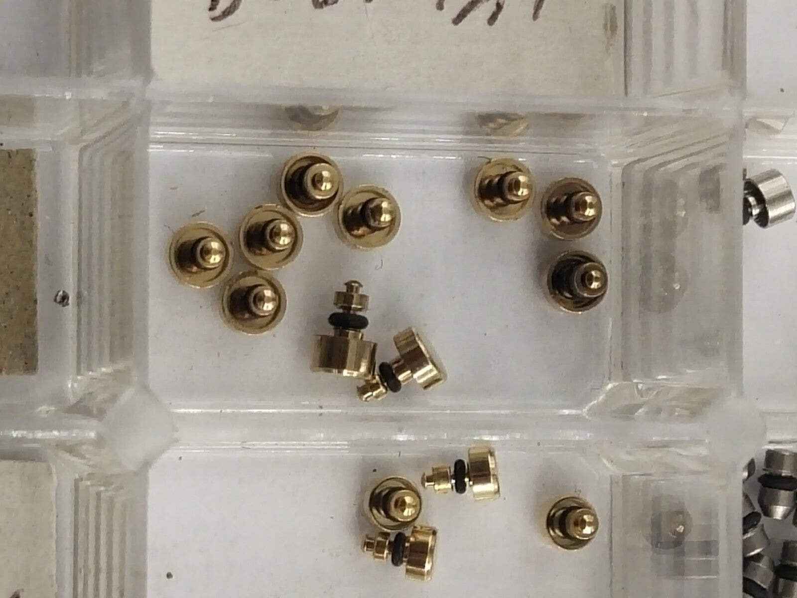 SEIKO - PUSH BUTTON /NOS/Part 8061 ++++ Choose from the pic / Price per piece