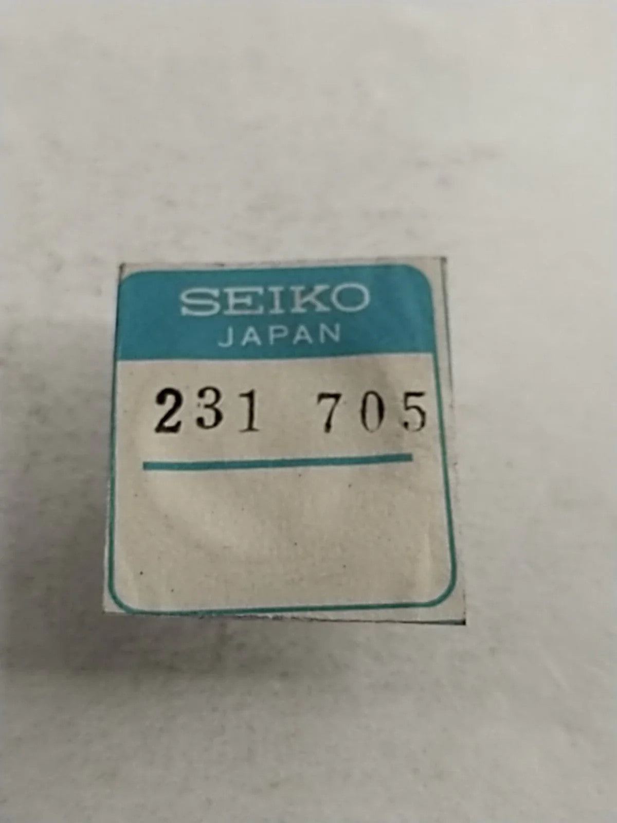 NOS Seiko Parts 231 705