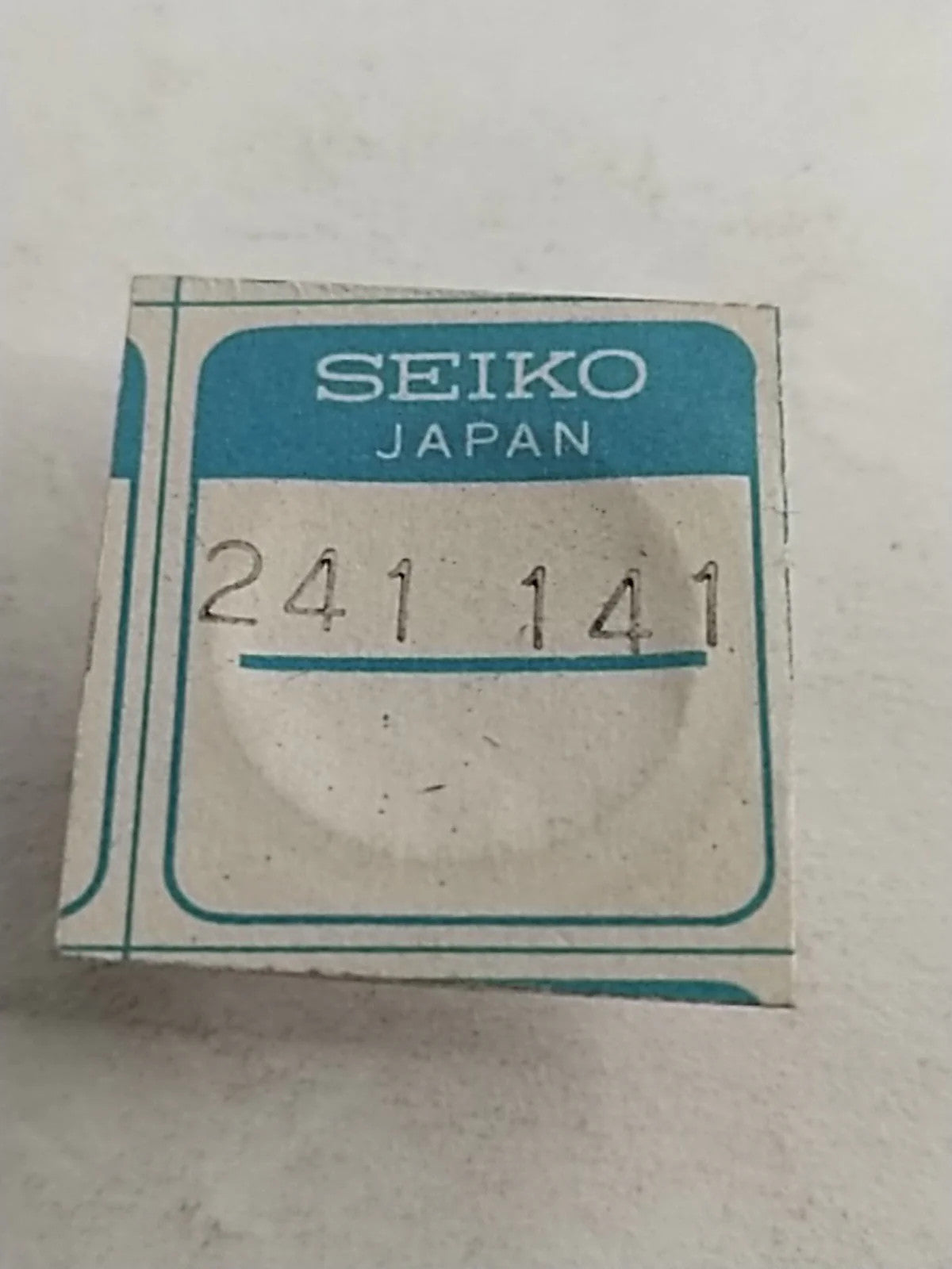 NOS Seiko Parts 241 141