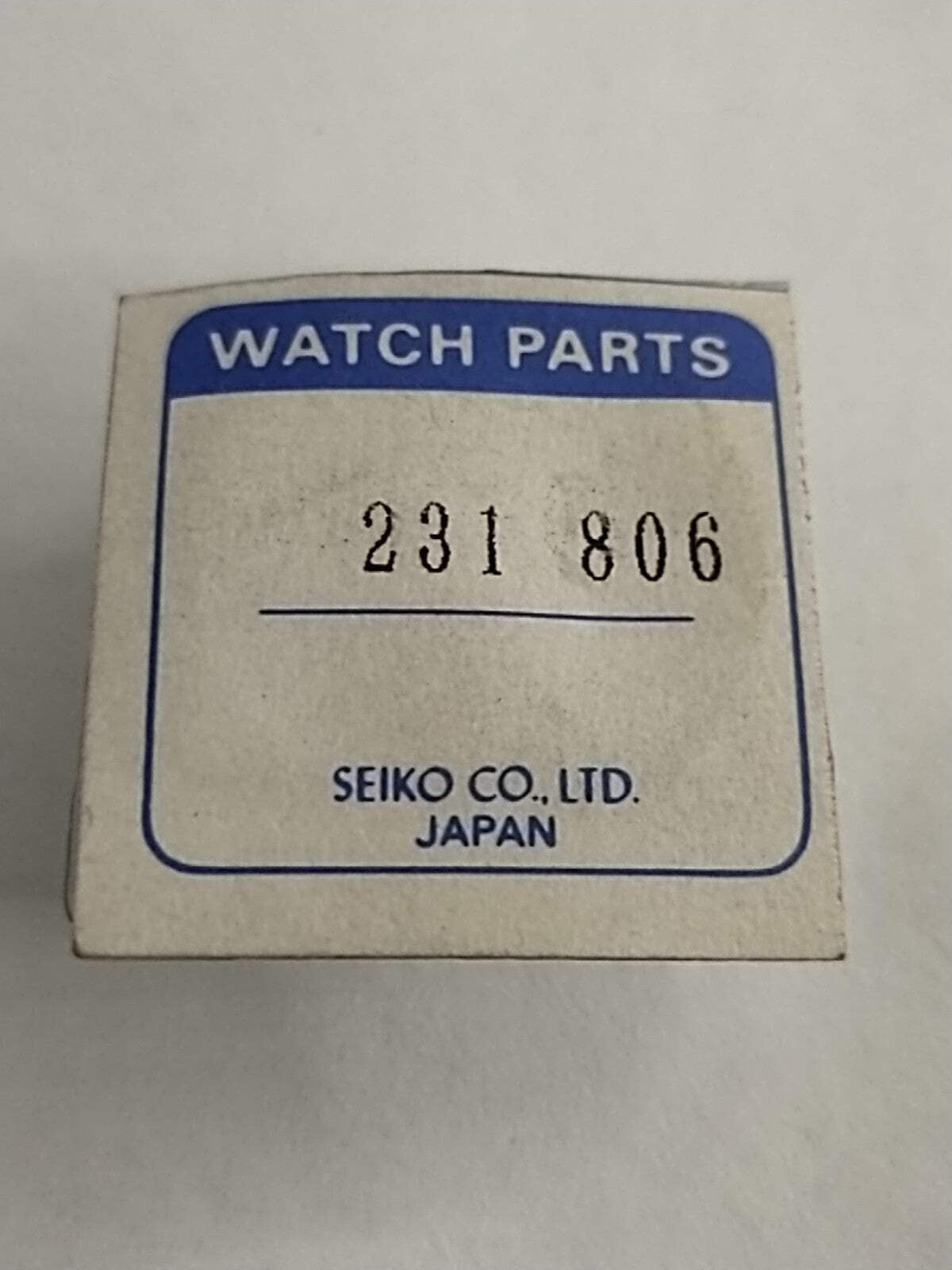 NOS Seiko Parts 231 806