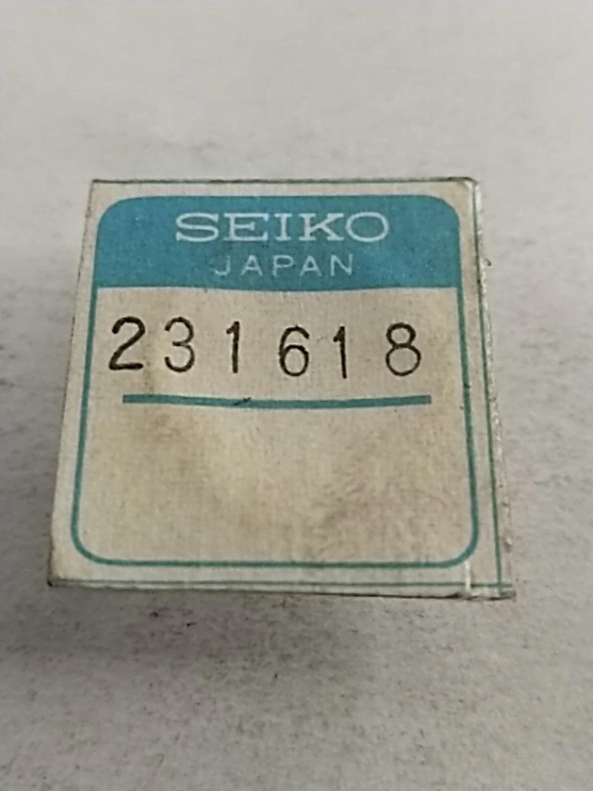 NOS Seiko Parts 231 618