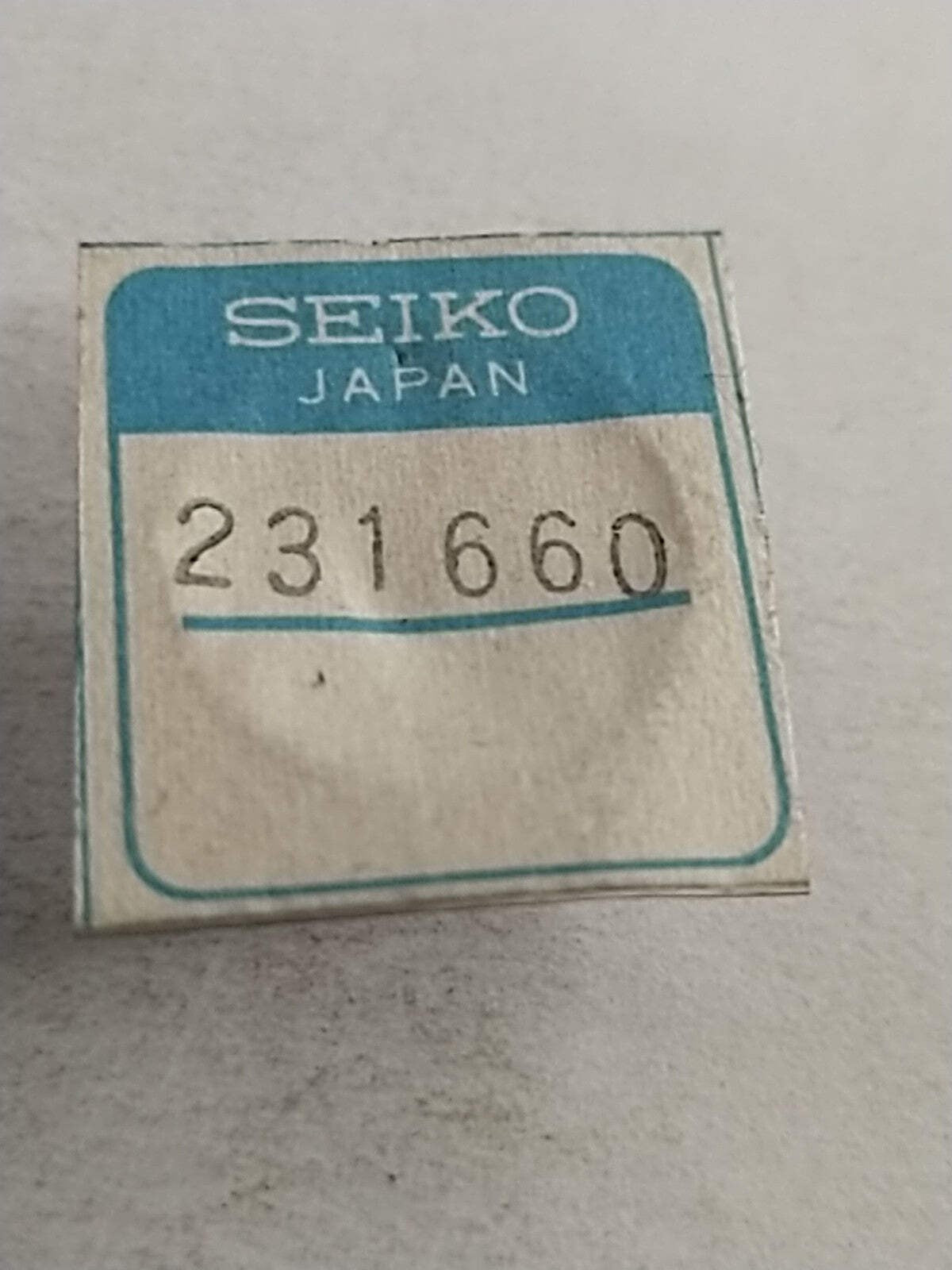 NOS Seiko Parts 231 660