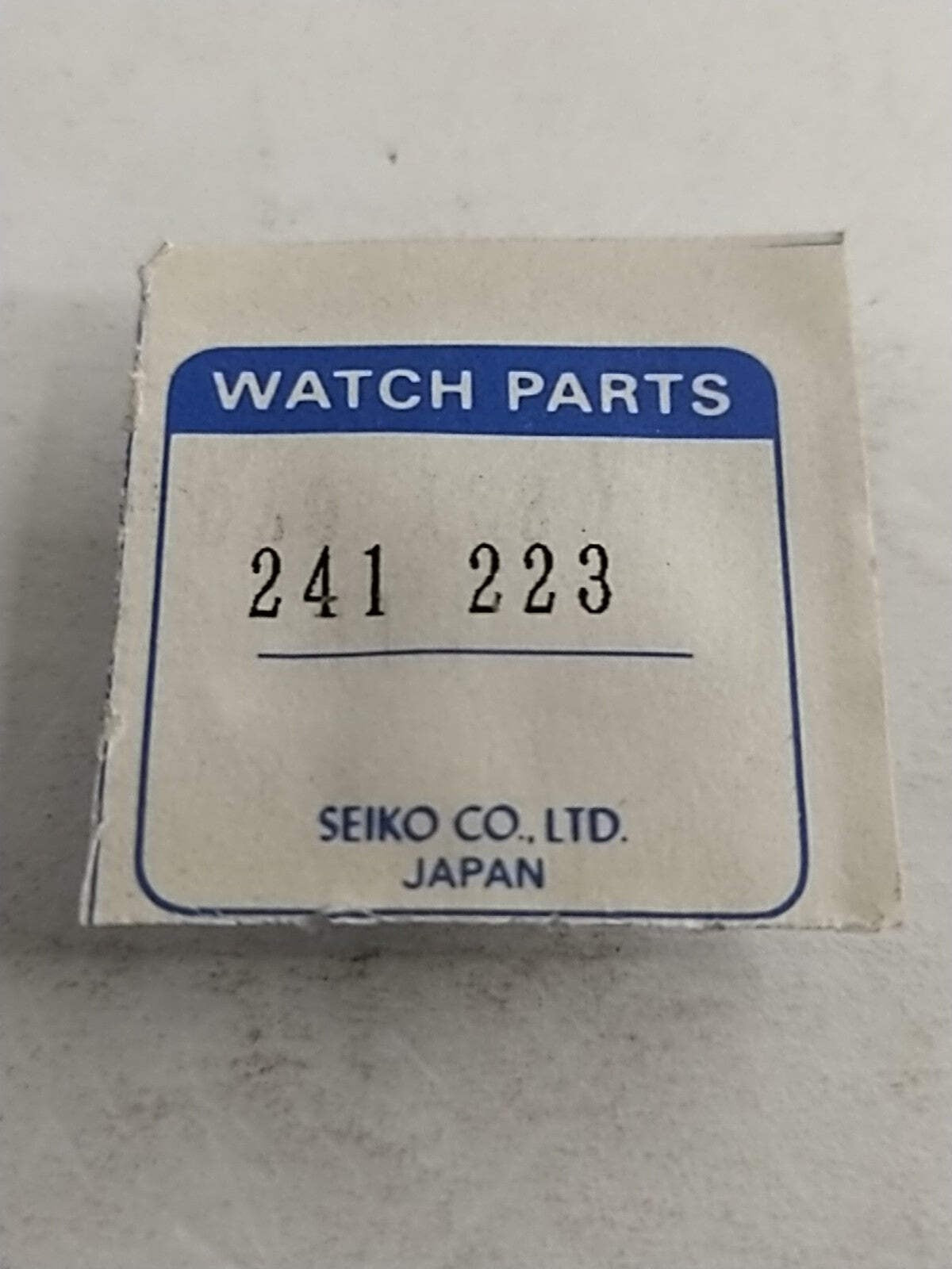NOS Seiko Parts 241 223