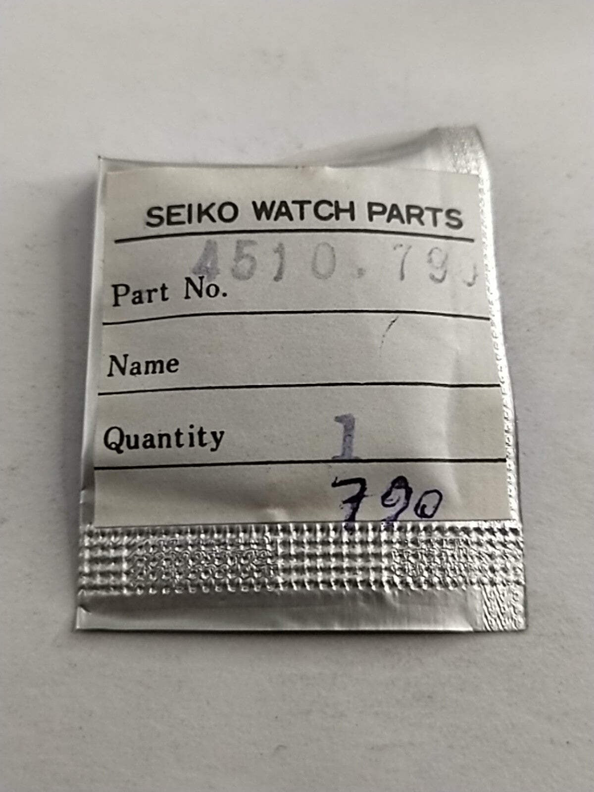 NOS Seiko 4510 790 Liquid Crystal Panel LCD Cal /A169A