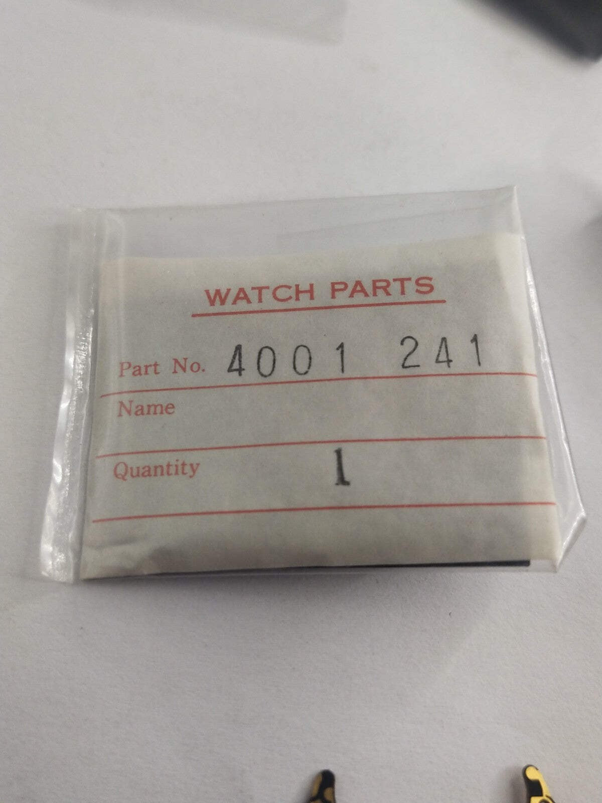 NOS Seiko circuit Plock Cal . A639 Part . 4001 241