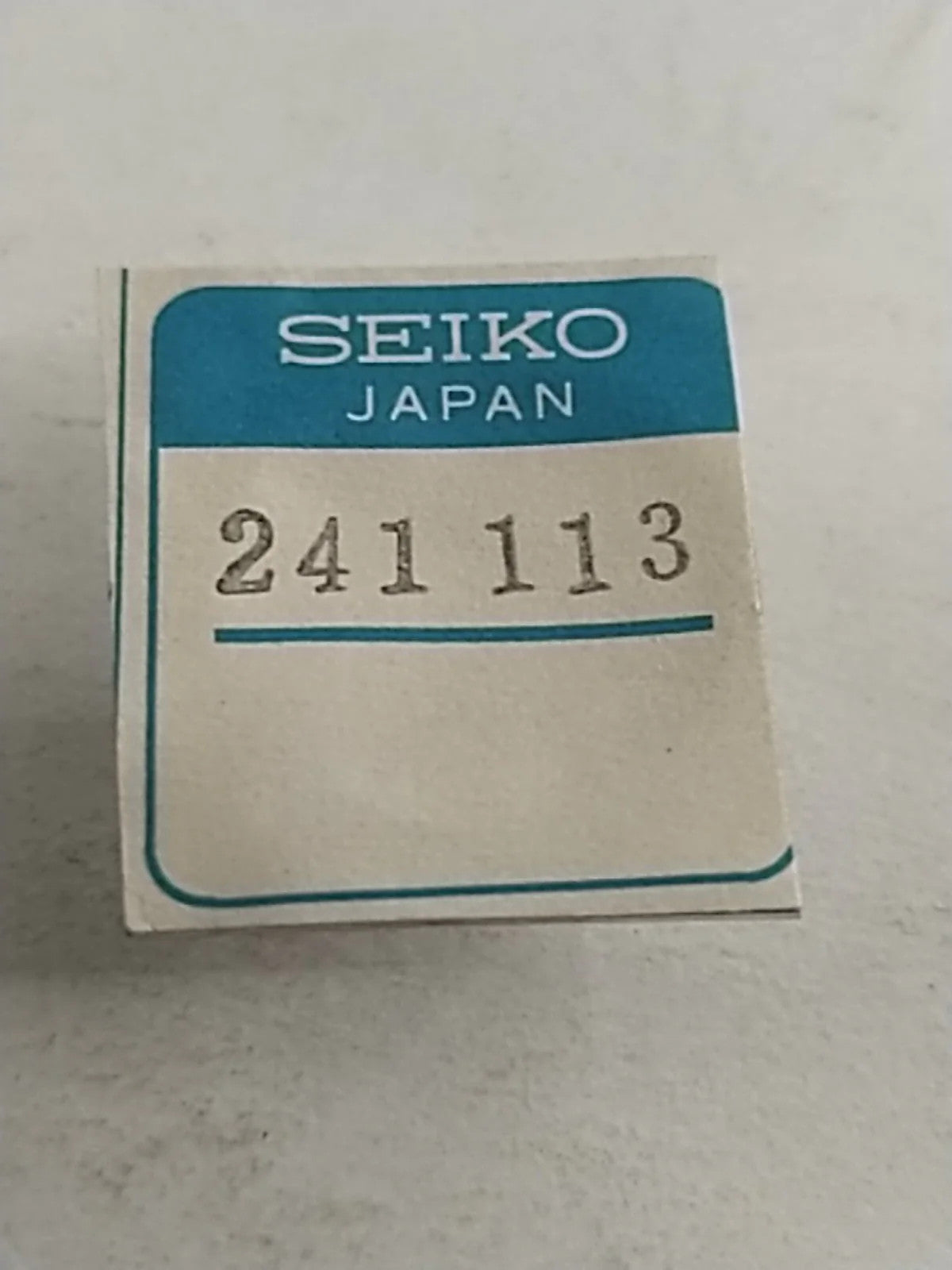 NOS Seiko Parts 241 113
