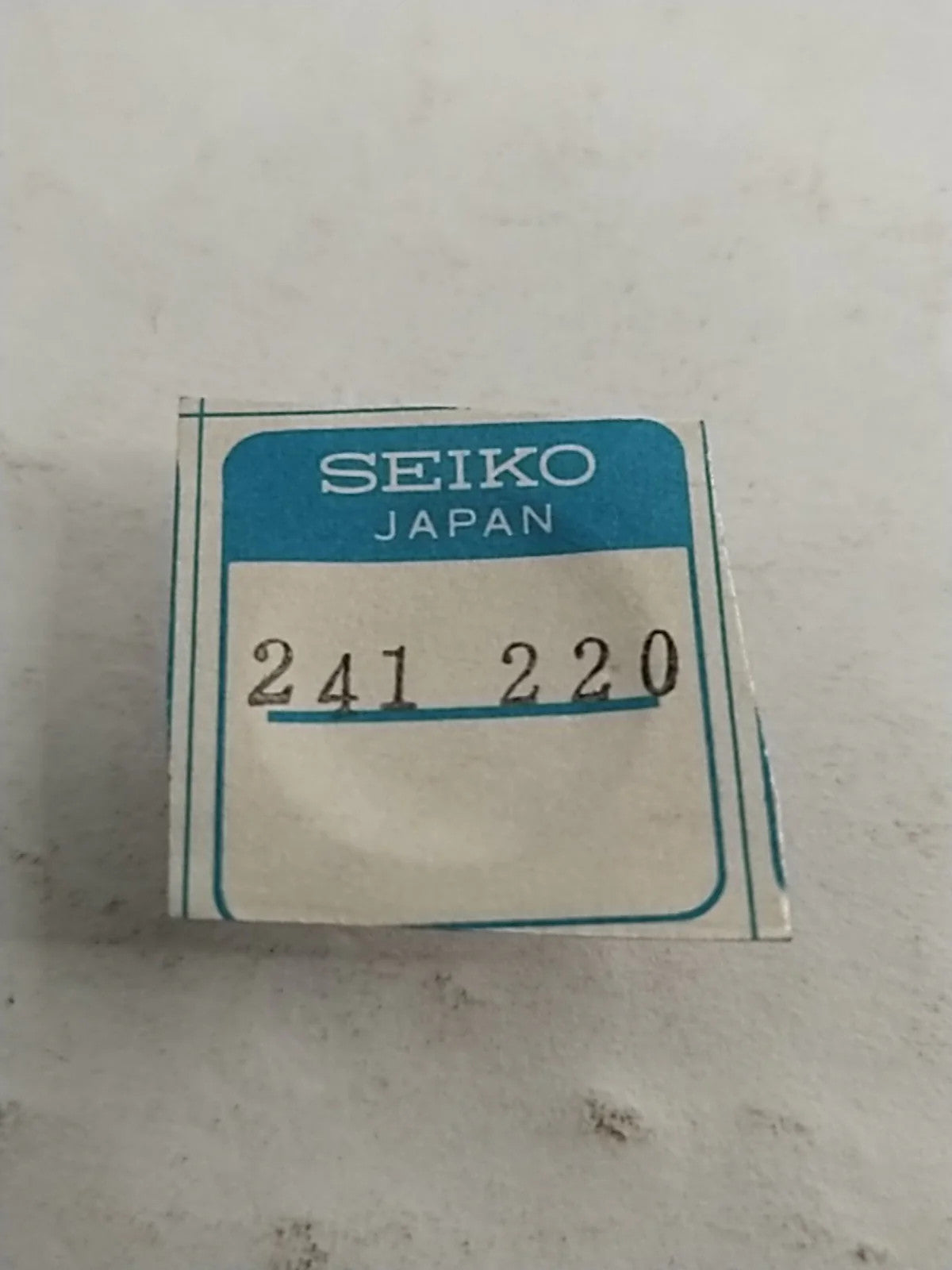 NOS Seiko Parts 241 220