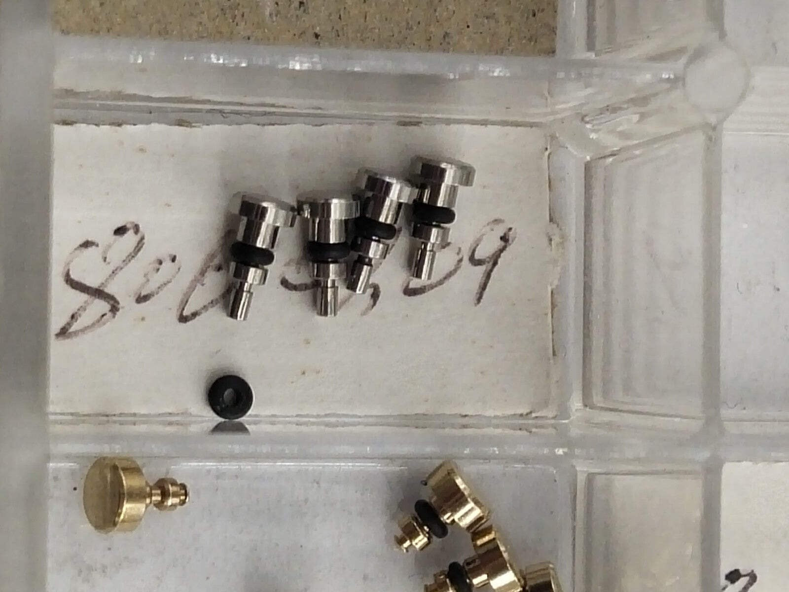 SEIKO - PUSH BUTTON /NOS/Part 8061 ++++ Choose from the pic / Price per piece