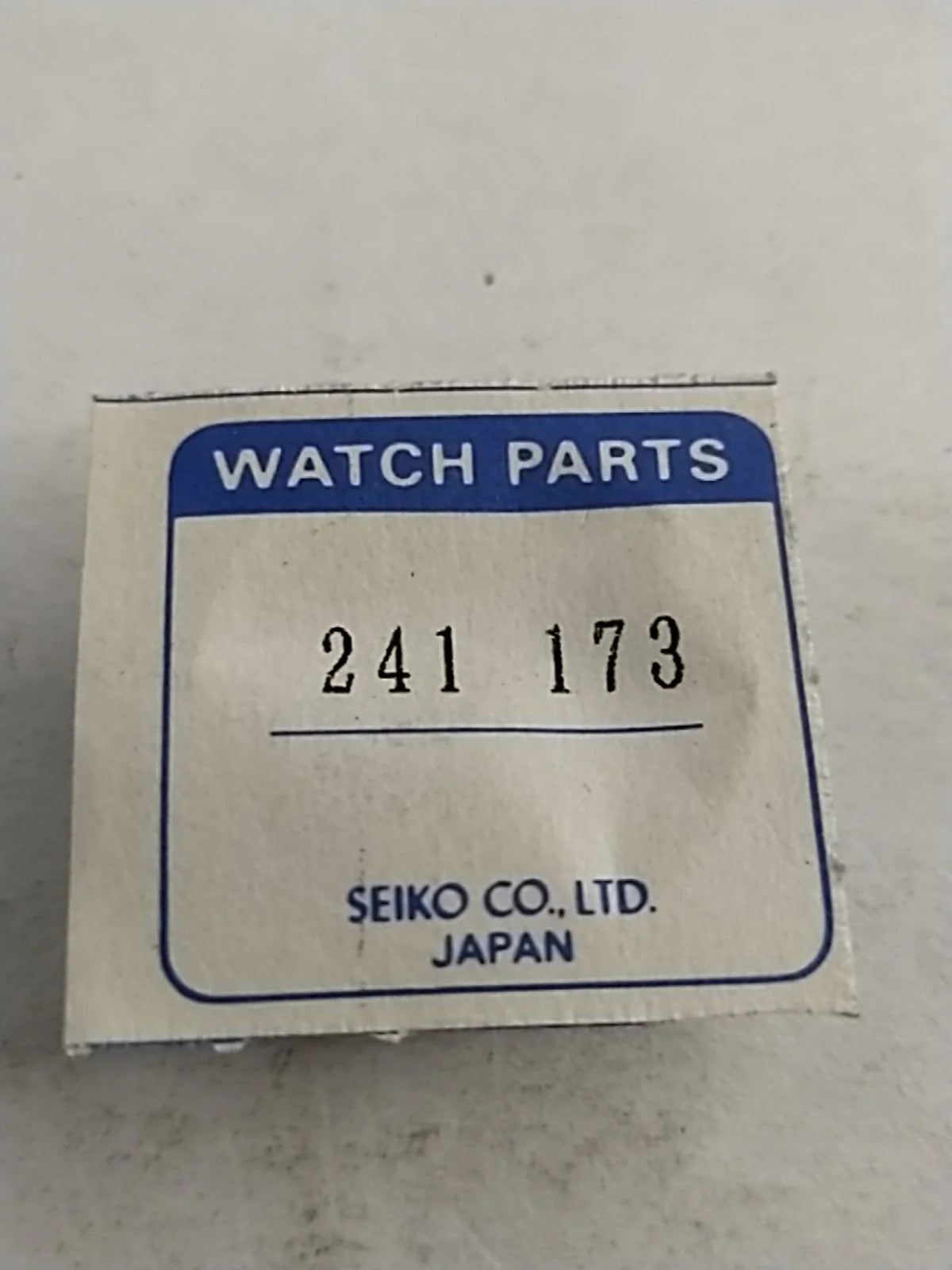 NOS Seiko Parts 241 173