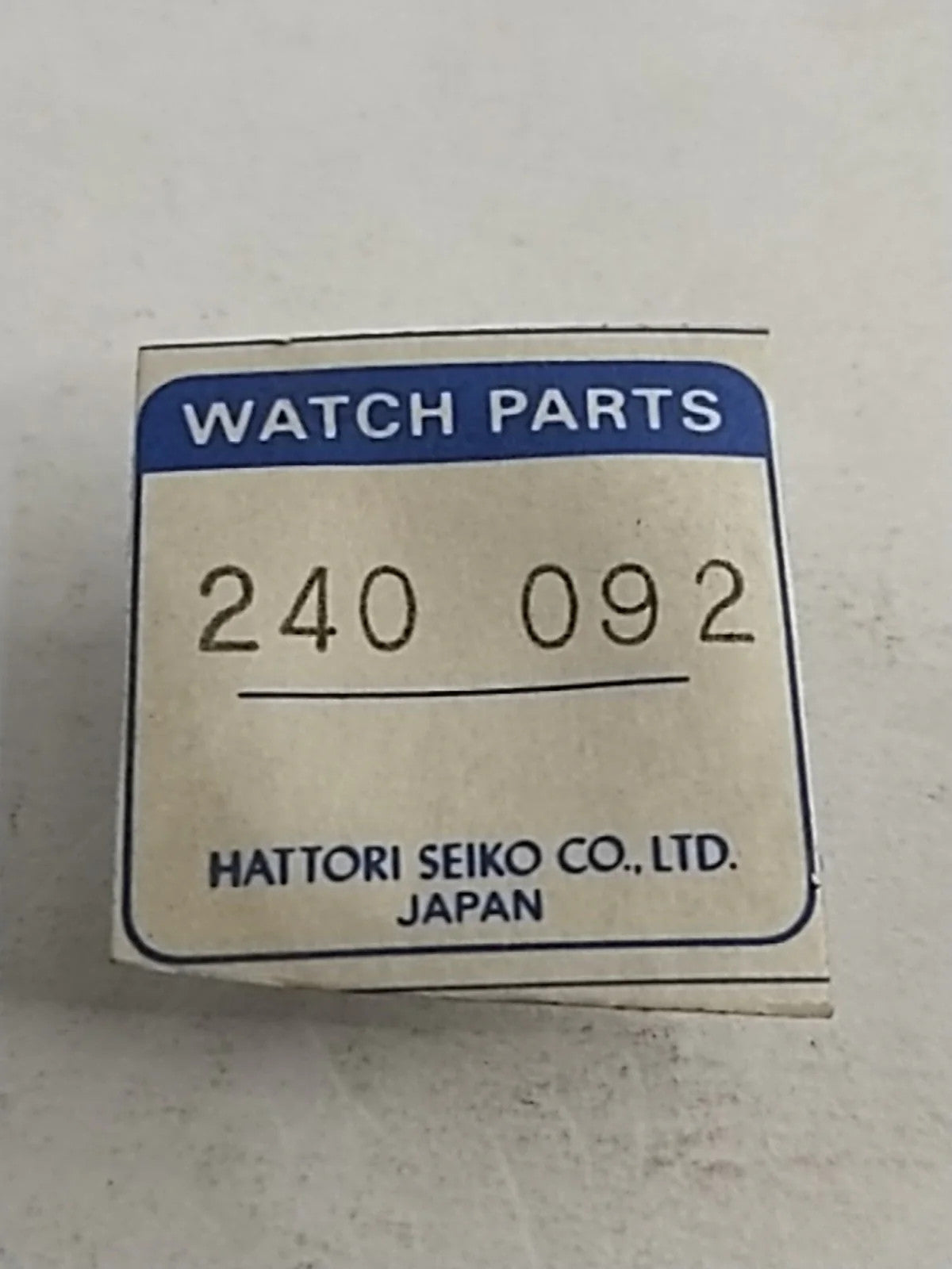 NOS Seiko Parts 240 092