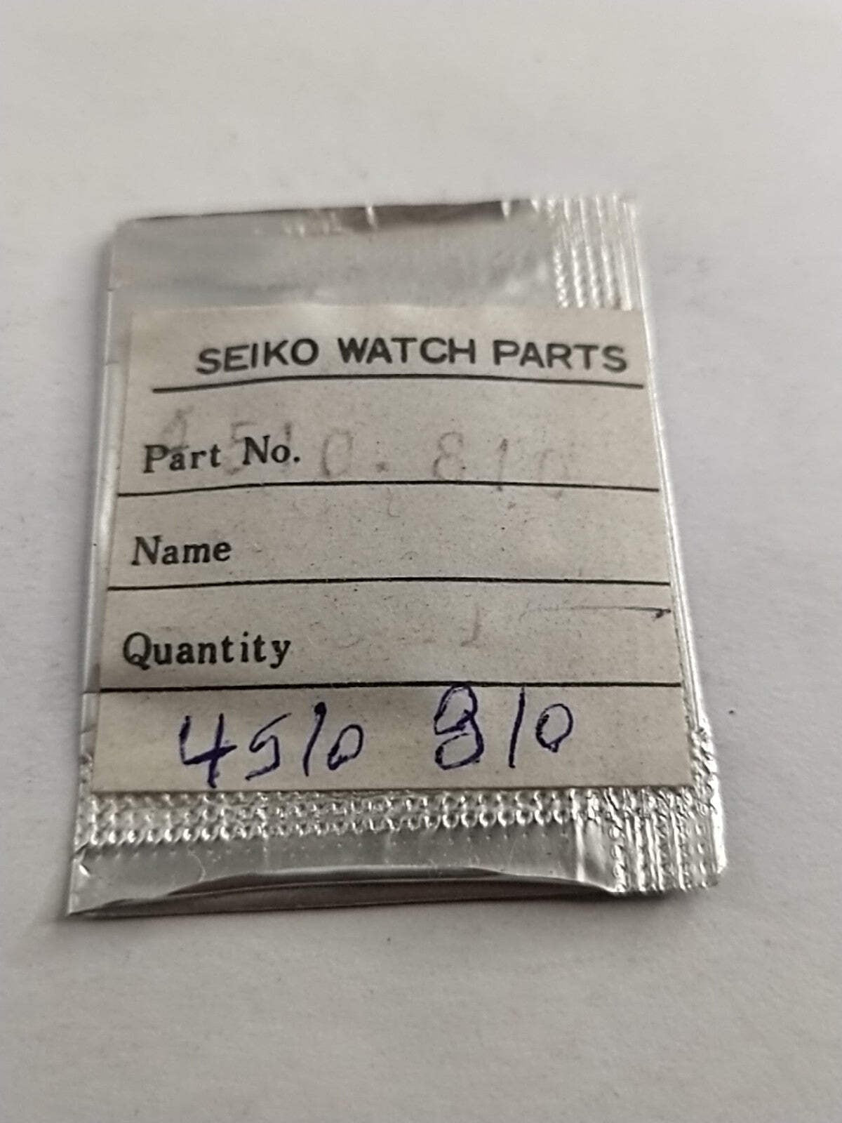 NOS Seiko 4510 810 Liquid Crystal Panel LCD Cal /Y729A/