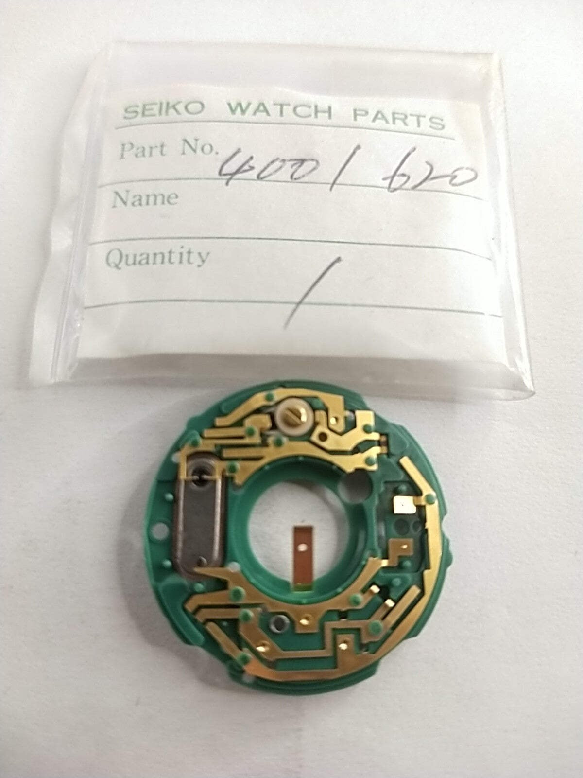 NOS Seiko circuit Plock Digital Part . 4001 620