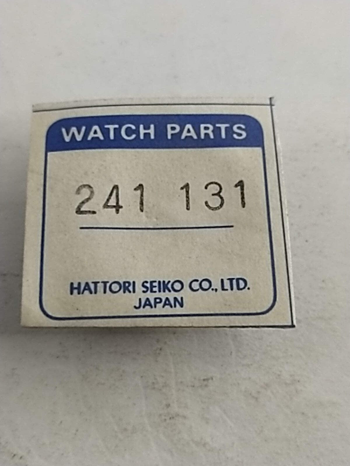 NOS Seiko Parts 241 131