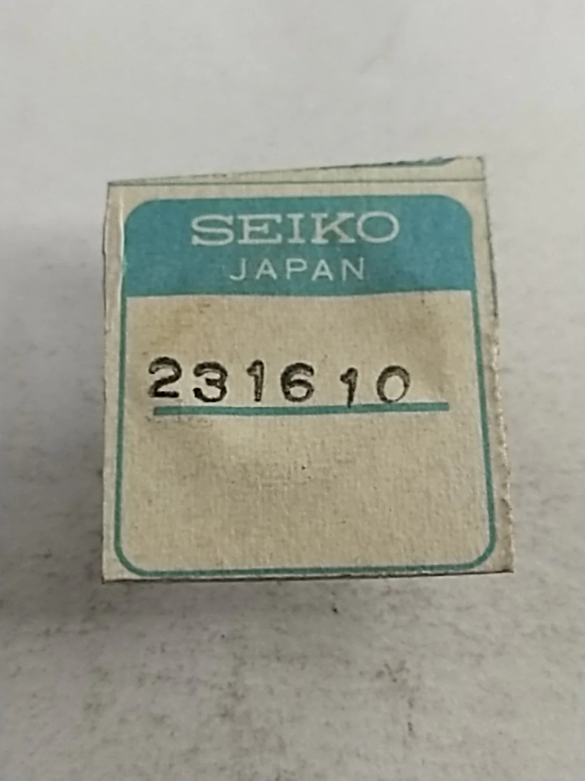 NOS Seiko Parts 231 610