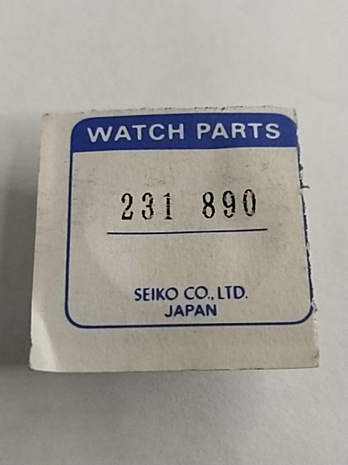 NOS Seiko Parts 231 890