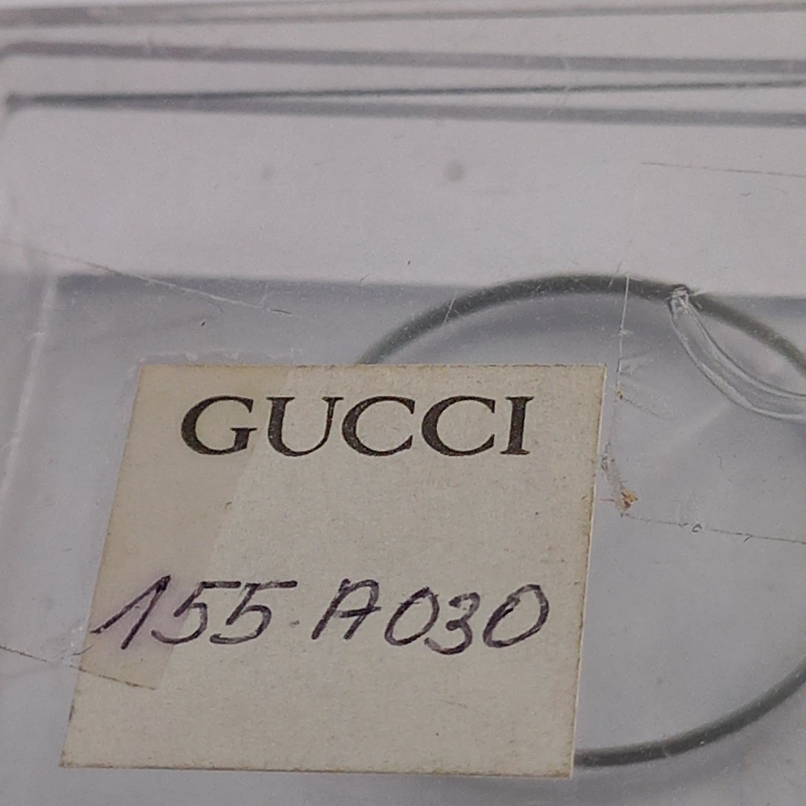 GUCCI Original Gasket GLASS–Part.155.A030 -NOS ( 1 PS