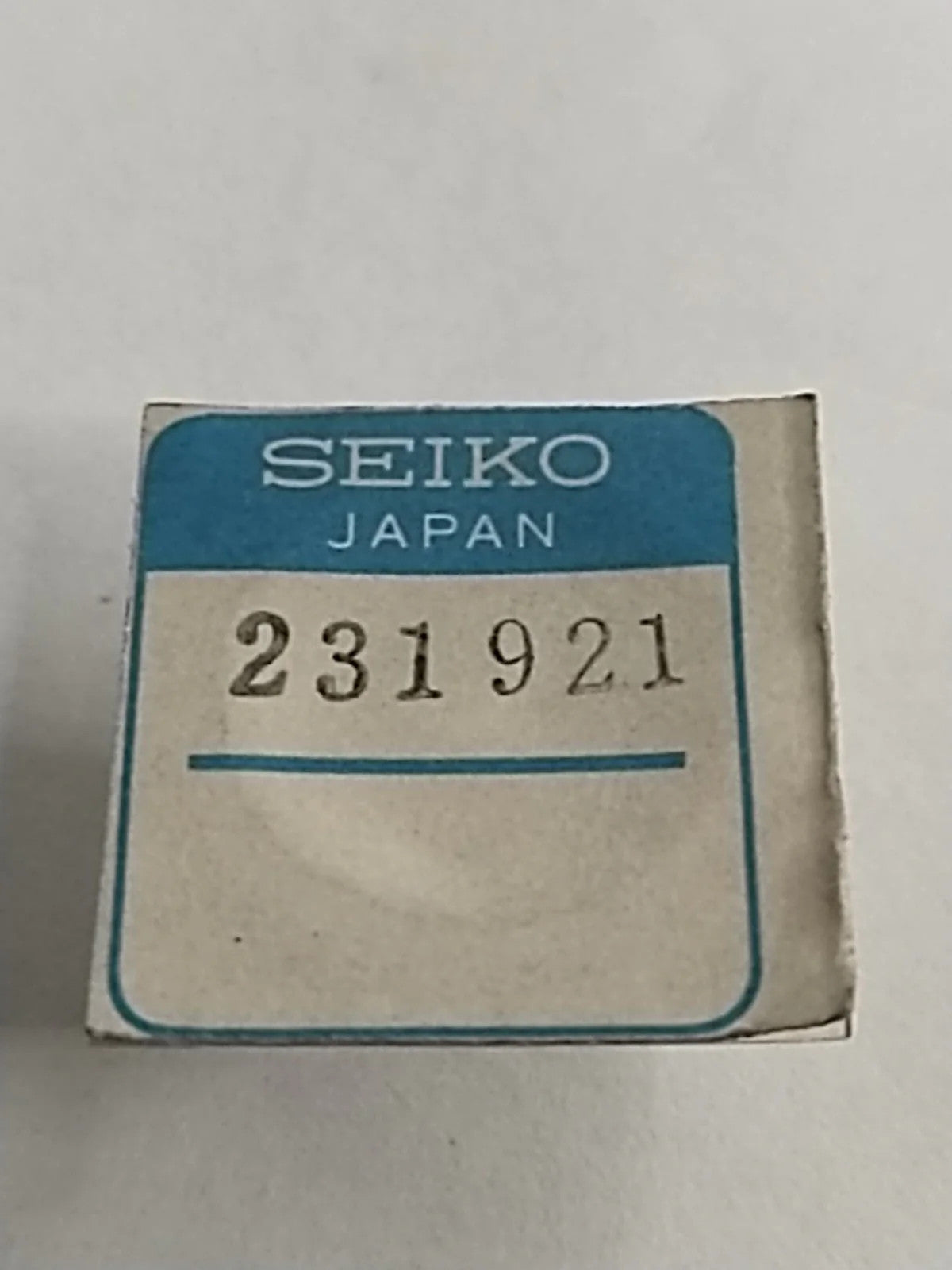 NOS Seiko Parts 231 921