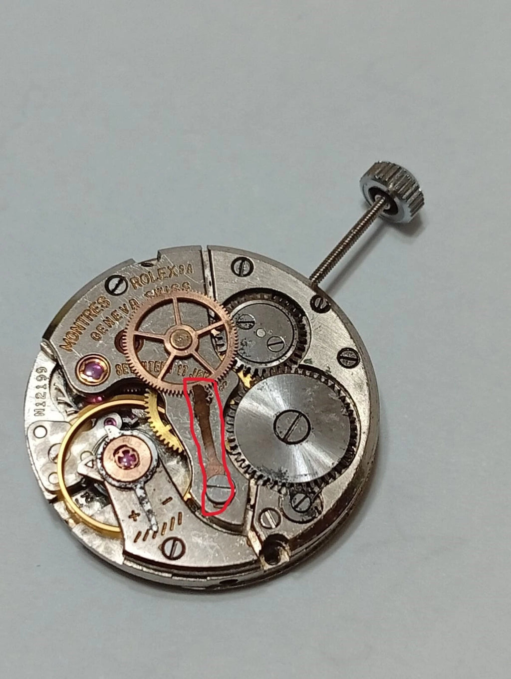 ROLEX CAL.1210 MOVMENT MANUAL FULL WORK