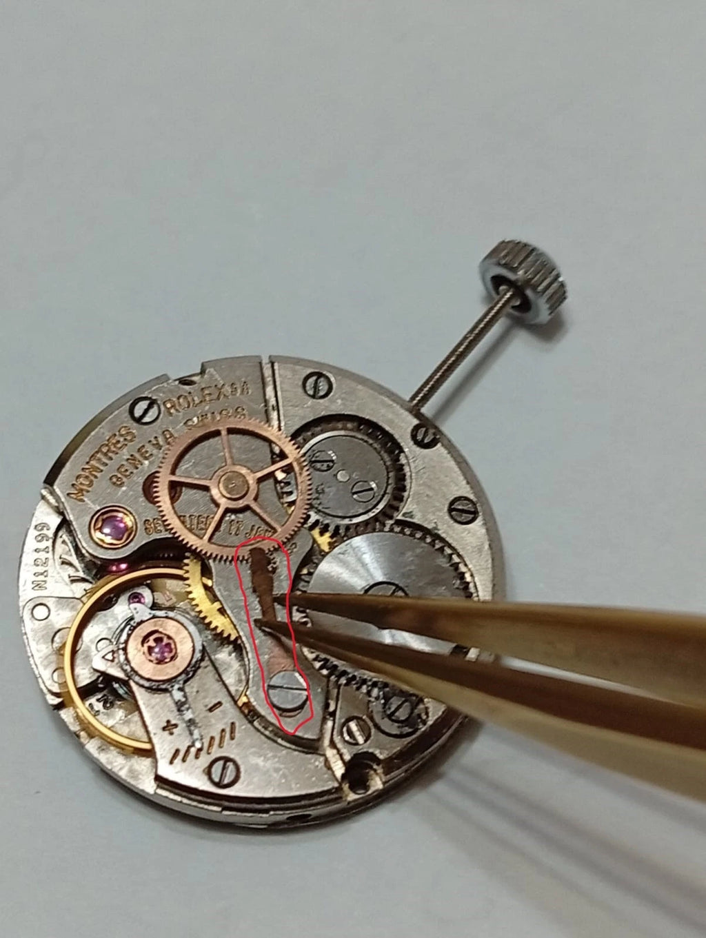 ROLEX CAL.1210 MOVMENT MANUAL FULL WORK