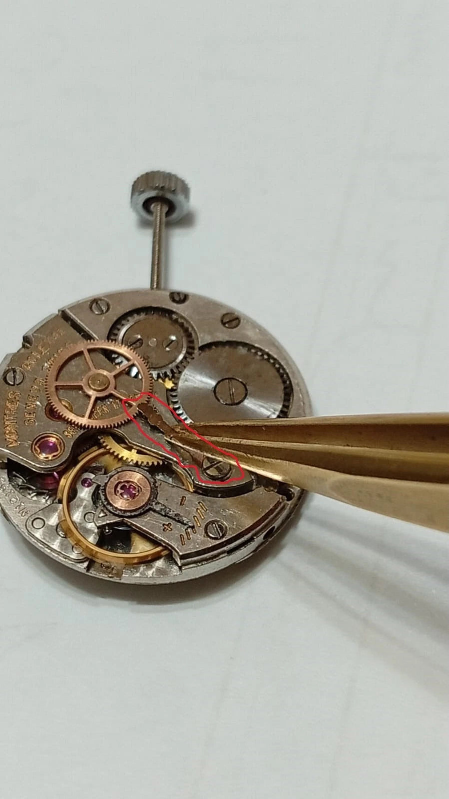 ROLEX CAL.1210 MOVMENT MANUAL FULL WORK