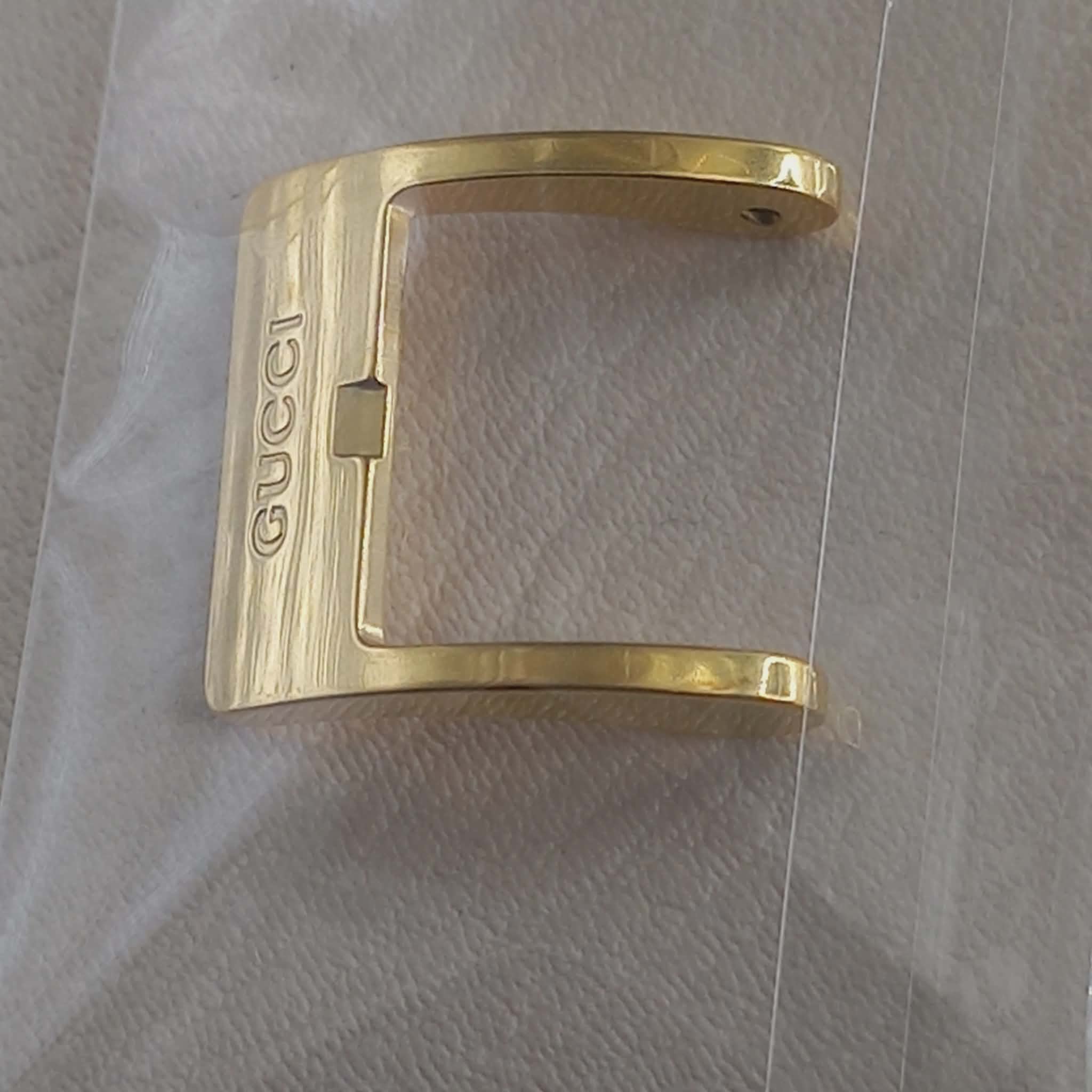 GUCCI BUCKLE RARE GOLG PLATED