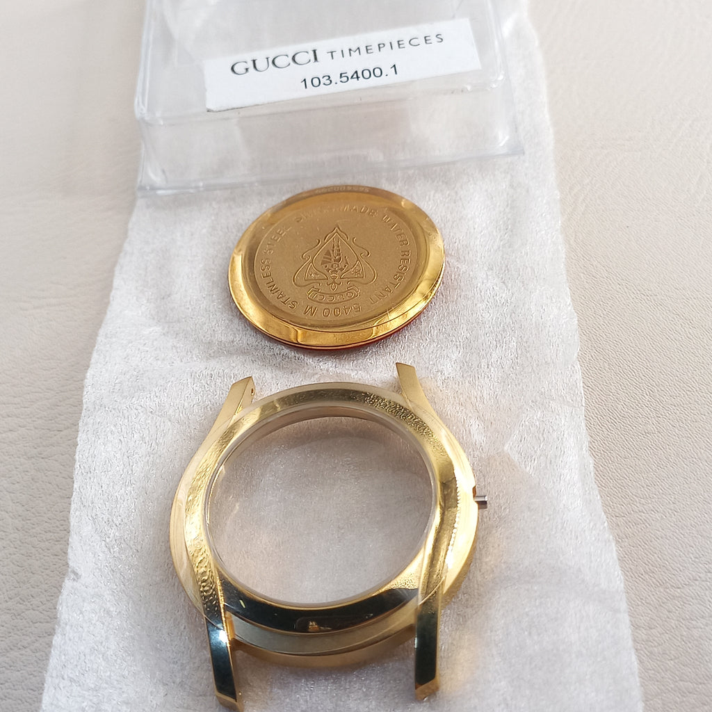 GUCCI GOLD-TONE WATCH CASE & CASE BACK NO. 103.5400.1