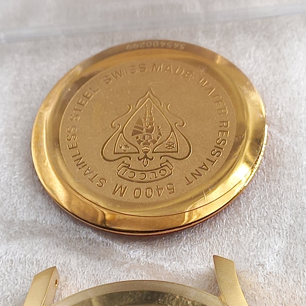 GUCCI GOLD-TONE WATCH CASE & CASE BACK NO. 103.5400.1