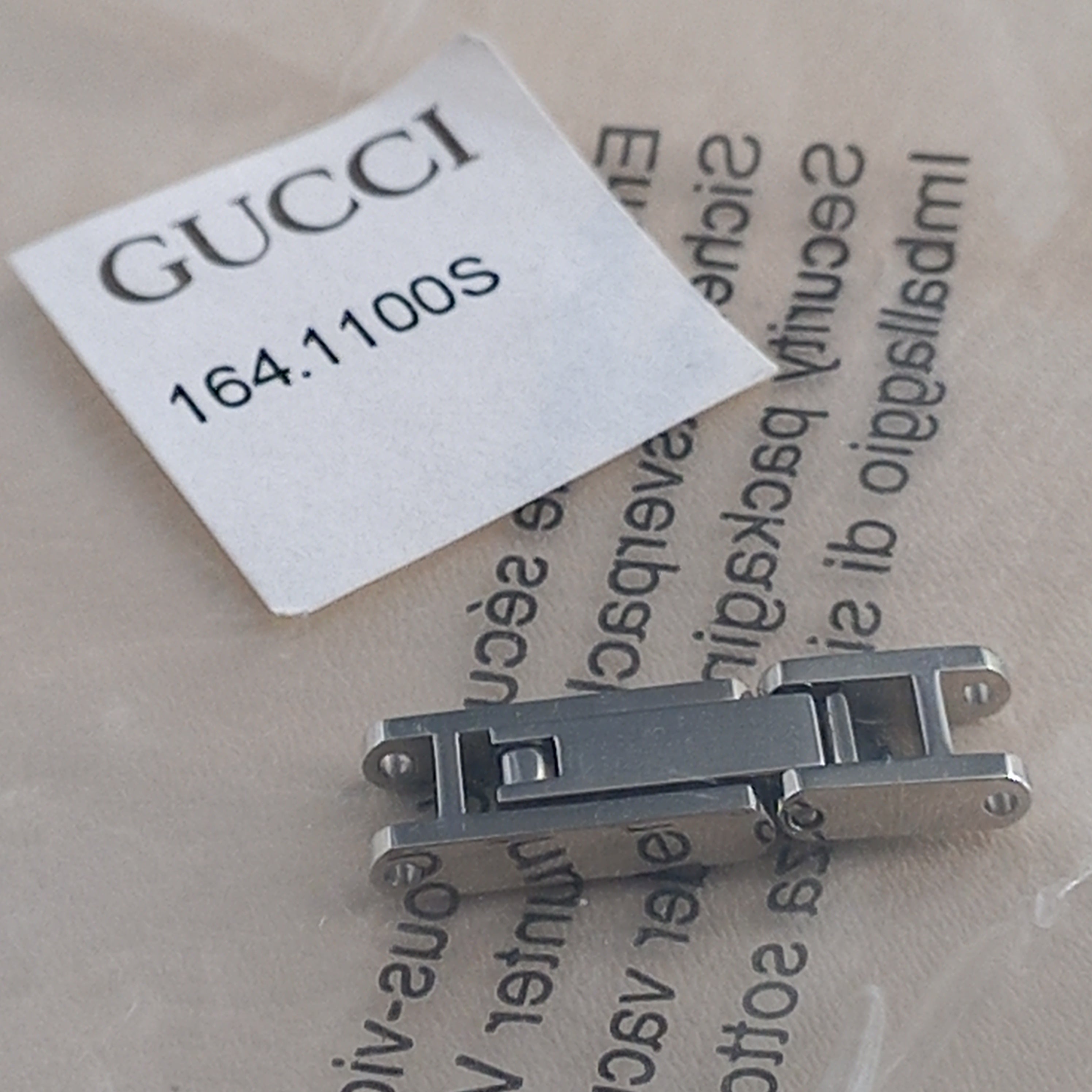 GUCCI Watch Bracelet Link – Ref. 164.1100S /Gucci 1100 Series / 6400 Series bracelets