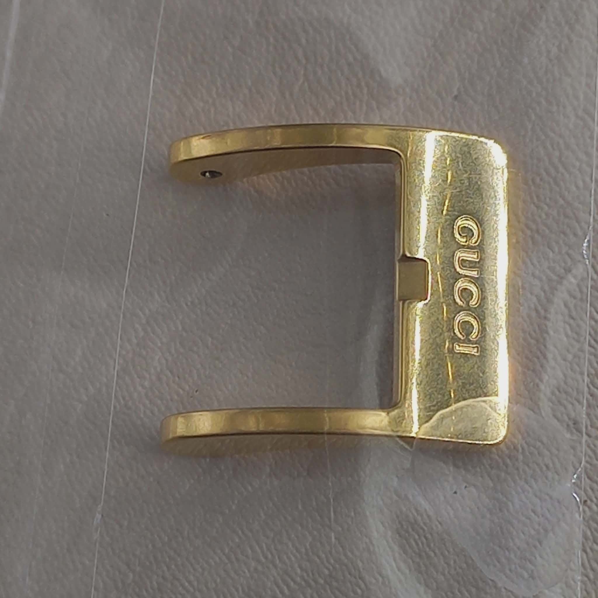 GUCCI BUCKLE RARE GOLG PLATED