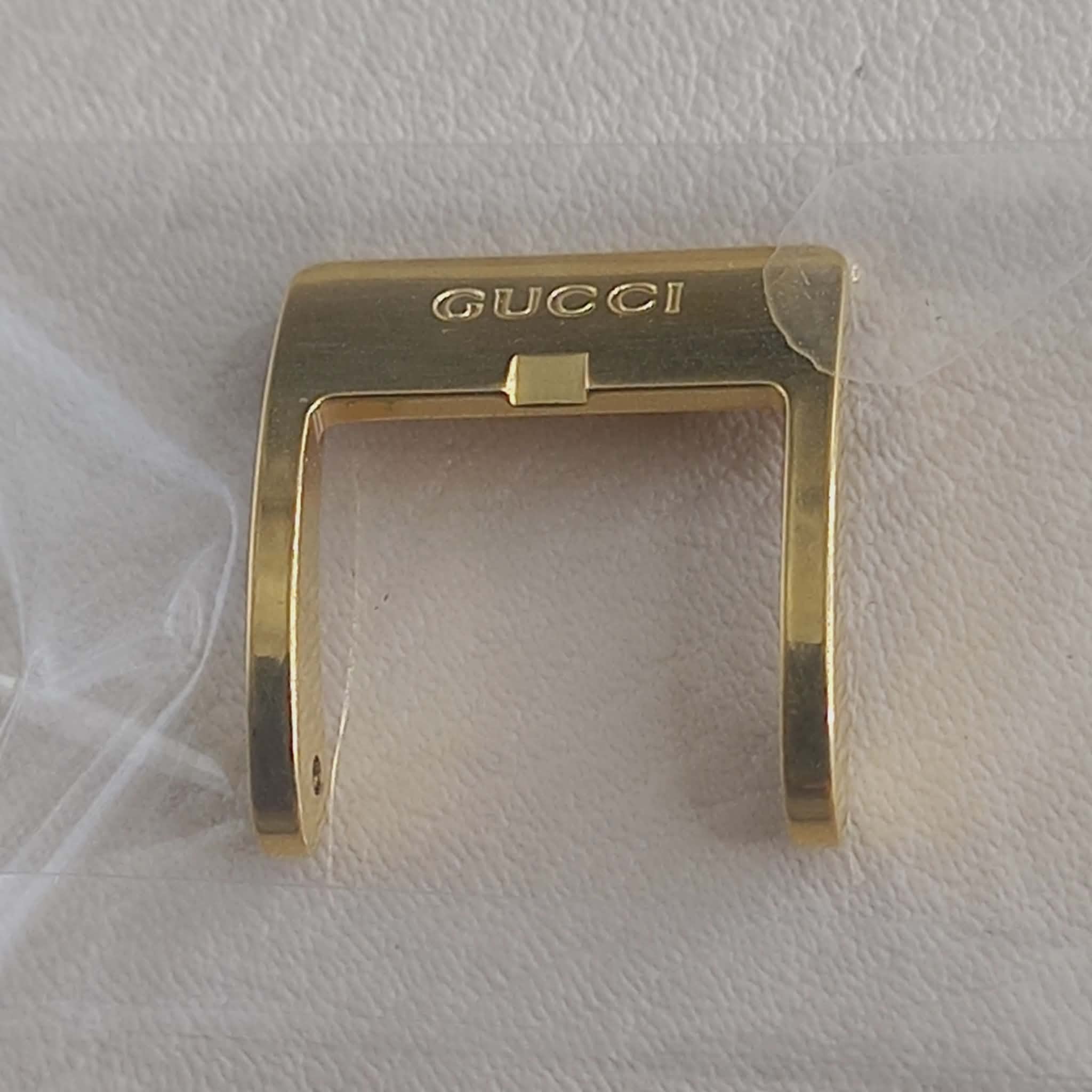 GUCCI BUCKLE RARE GOLG PLATED