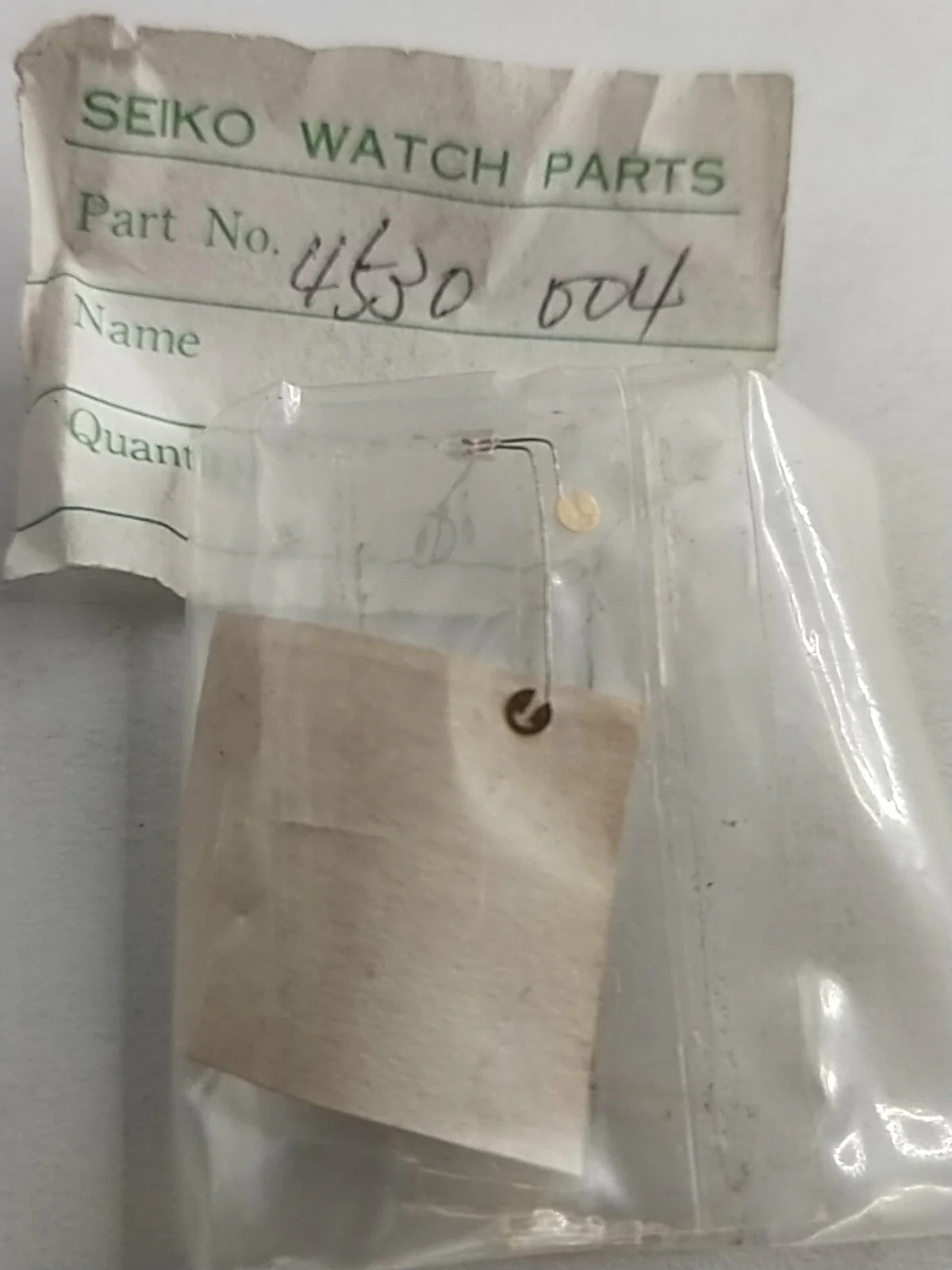 NOS Seiko original Digital Part . 4530 004 Circuit block lamp