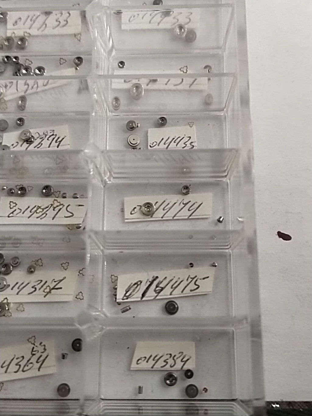 Original Seiko Diashock/ Lower / Cap /Spring/ part . 014 ..... Choose from the