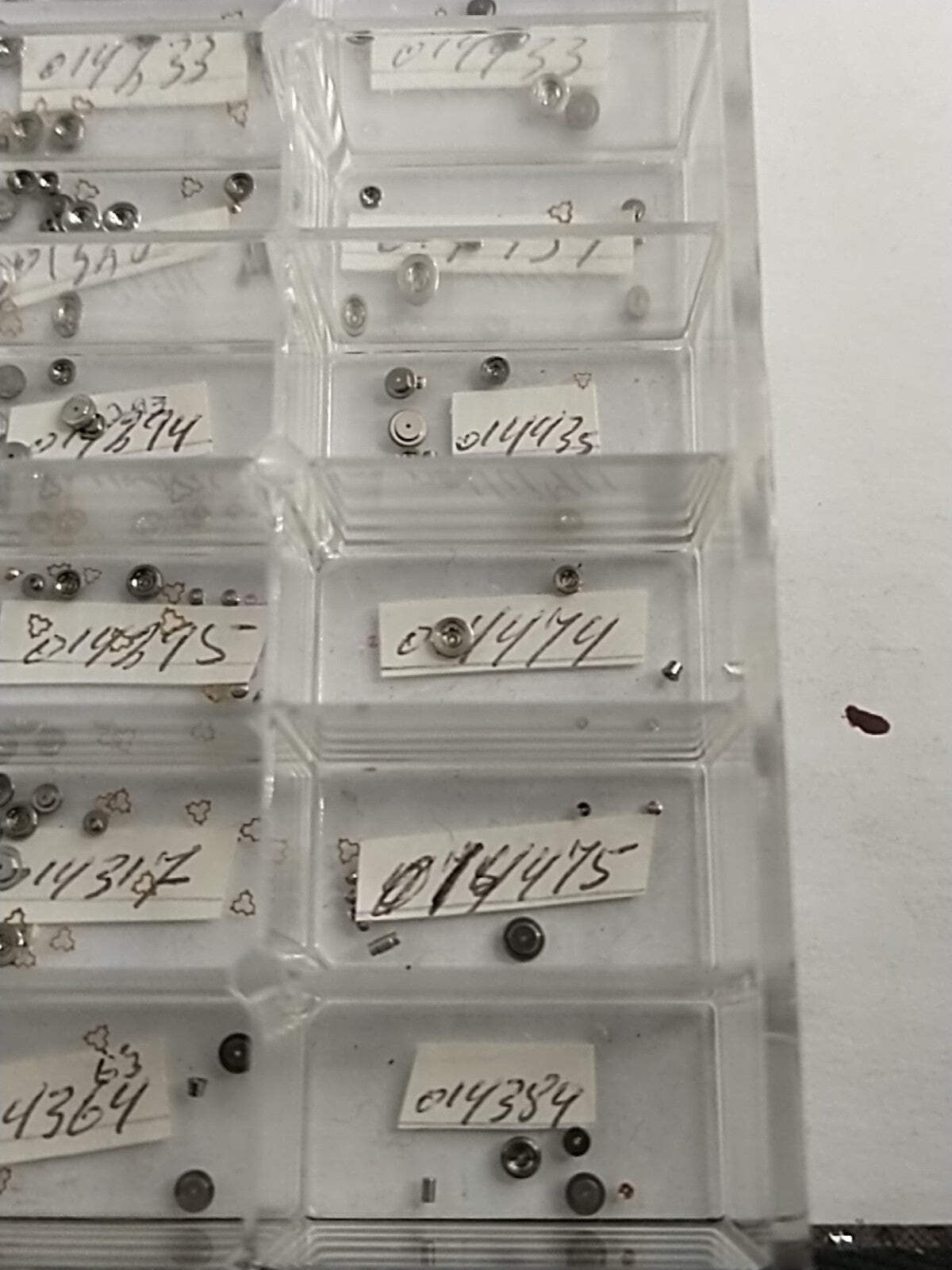 Original Seiko Diashock/ Lower / Cap /Spring/ part . 014 ..... Choose from the