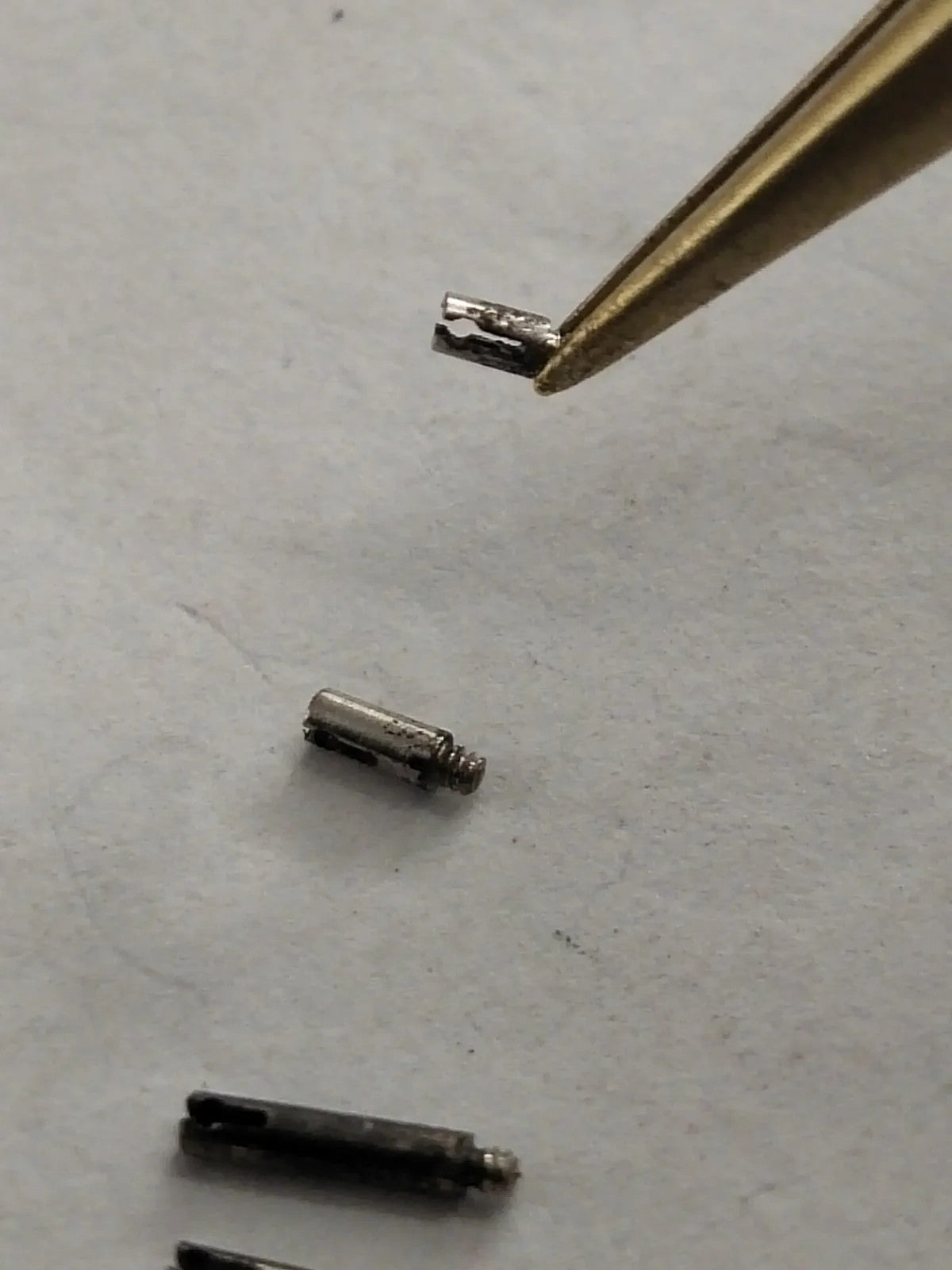 Cartier Split Hand Setting Stem , Crawn Said / For Santos / Used /1ps