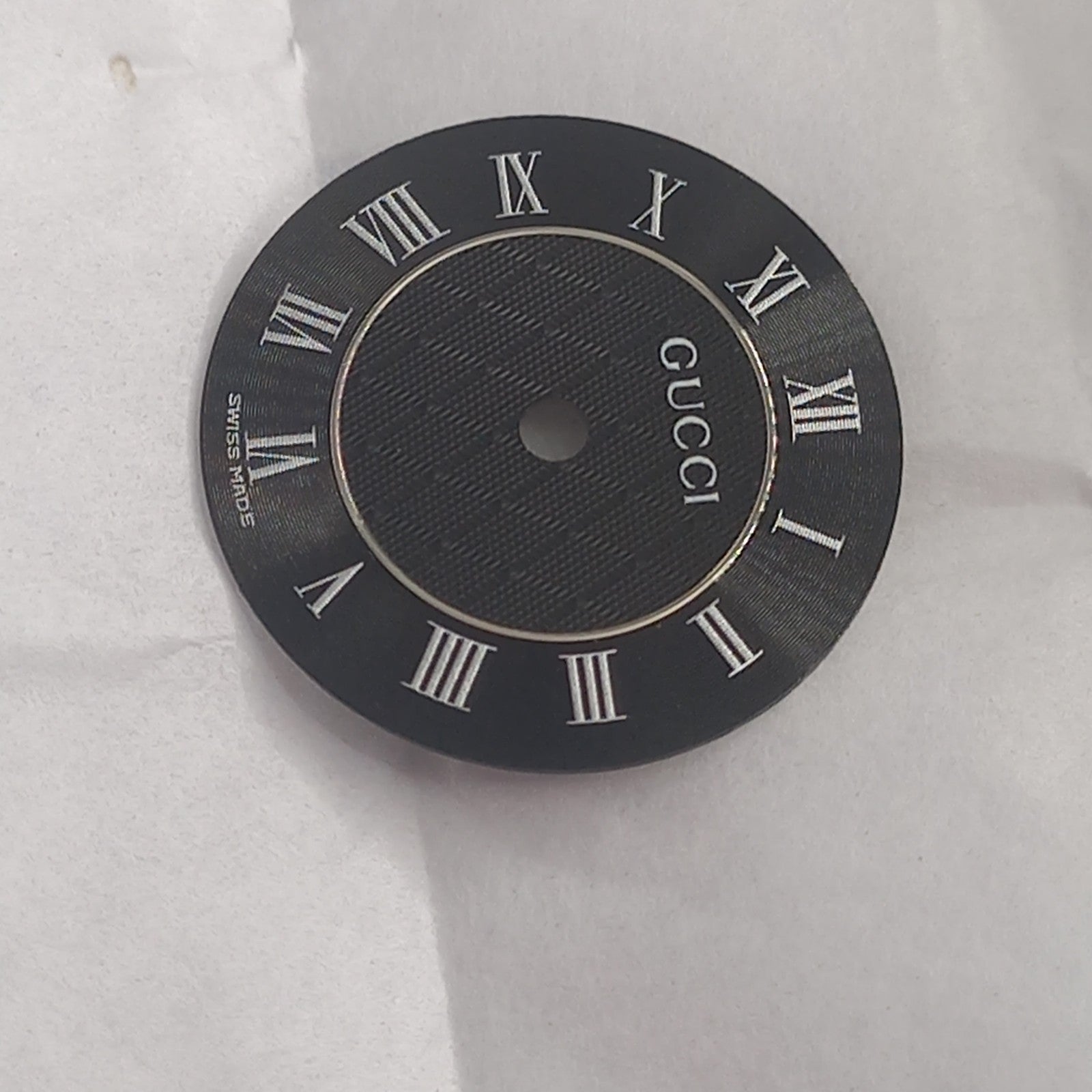 GUCCI Original/ CADRAN NOIR 051.ACIER 2000L / Part No. 051.A356/ black color 