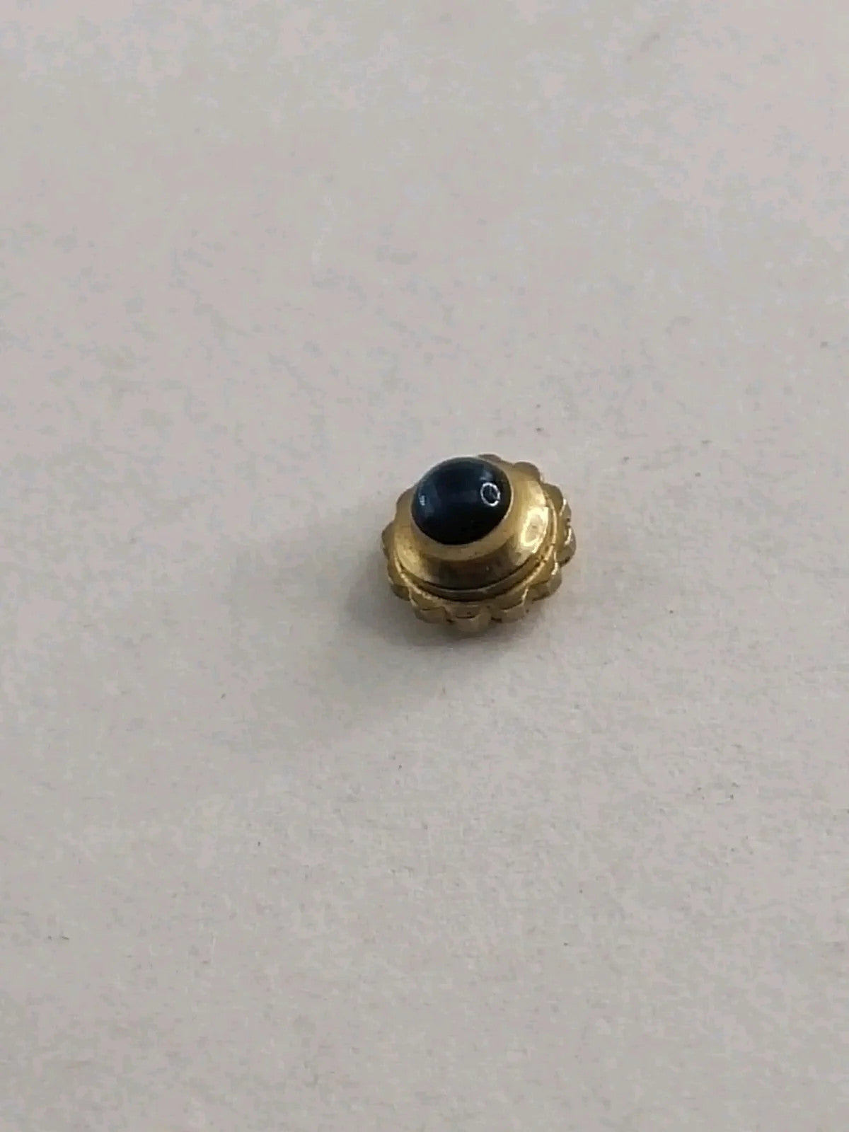 Original Cartier Crown With blue stone for Tank Must/4mm / used