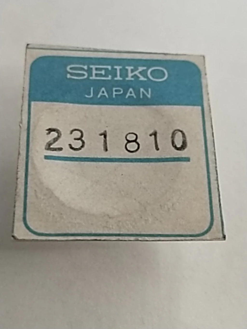 NOS Seiko Parts 231 810