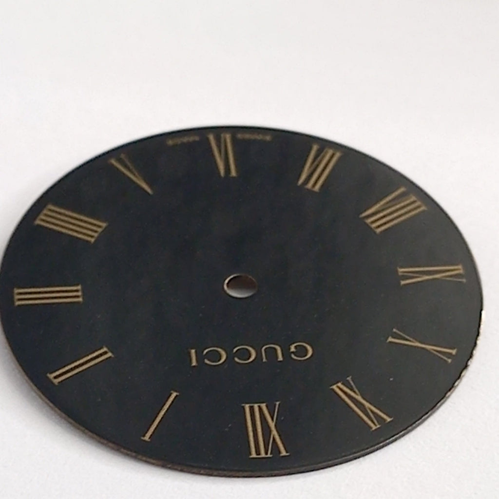 GUCCI Original / Dail  / Part No. 051.023.1/ black color 