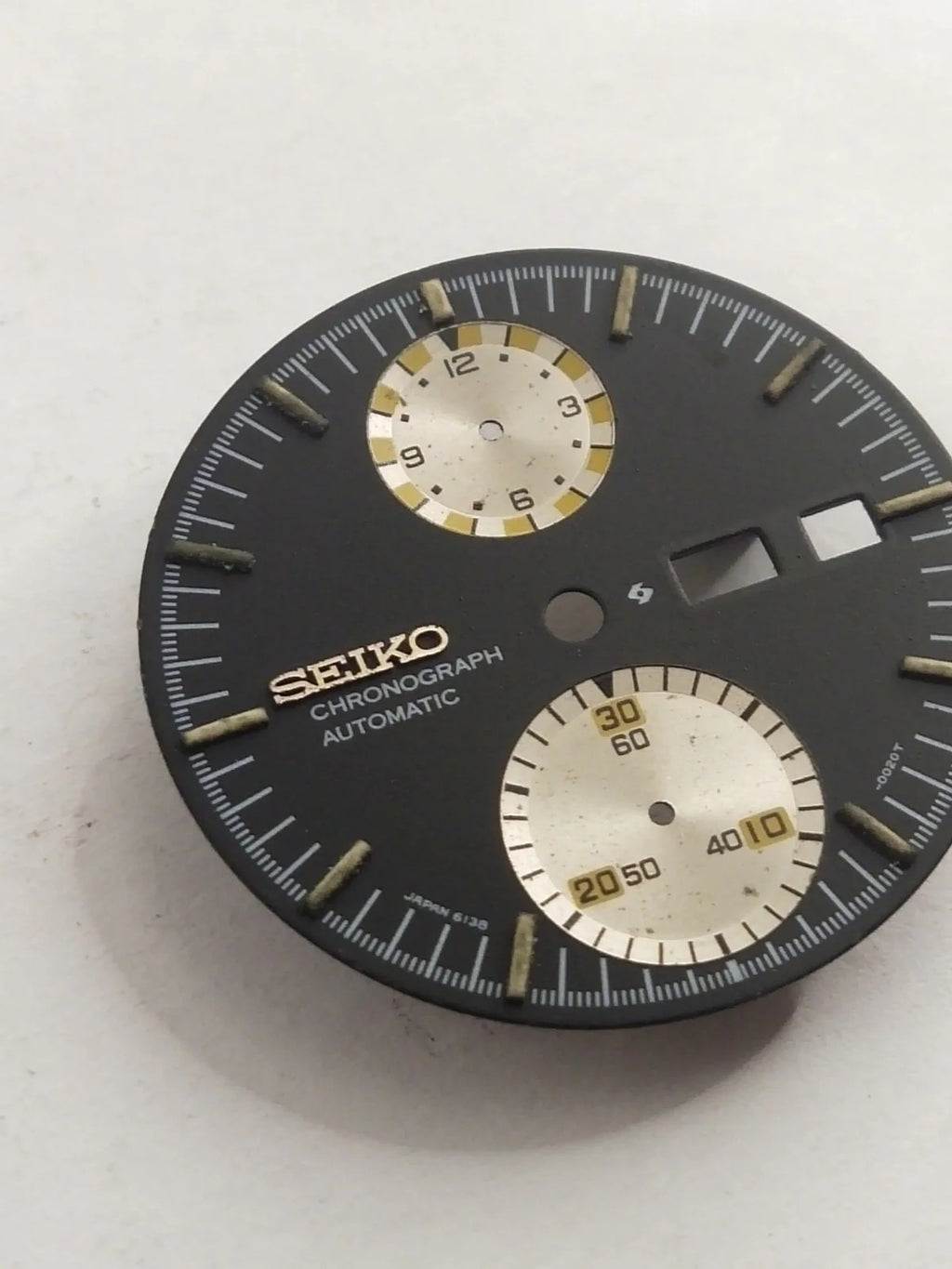 Original Seiko Dial Cal/ 6138 -0020T/With hands /used /