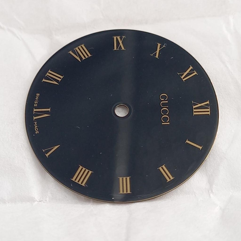 GUCCI Original /  Dail CAD.NOIR.34O0M / Part No. 051.1331.1/ Color  BLACK