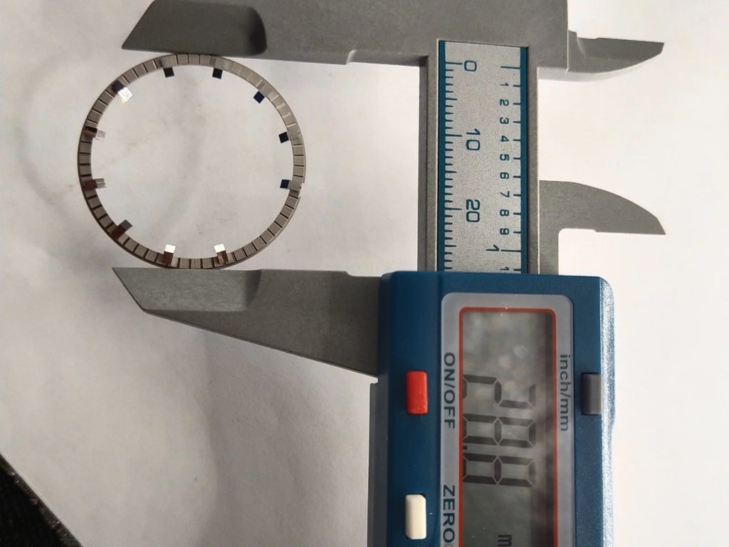 NOS Seiko Dial Ring silver color Part . 83055993