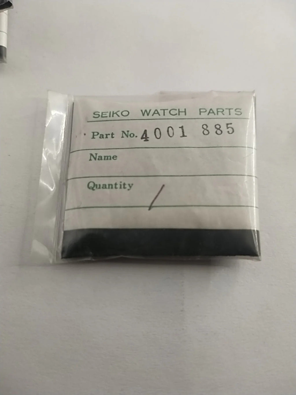 NOS Seiko circuit Plock Digital Part . 4001 885