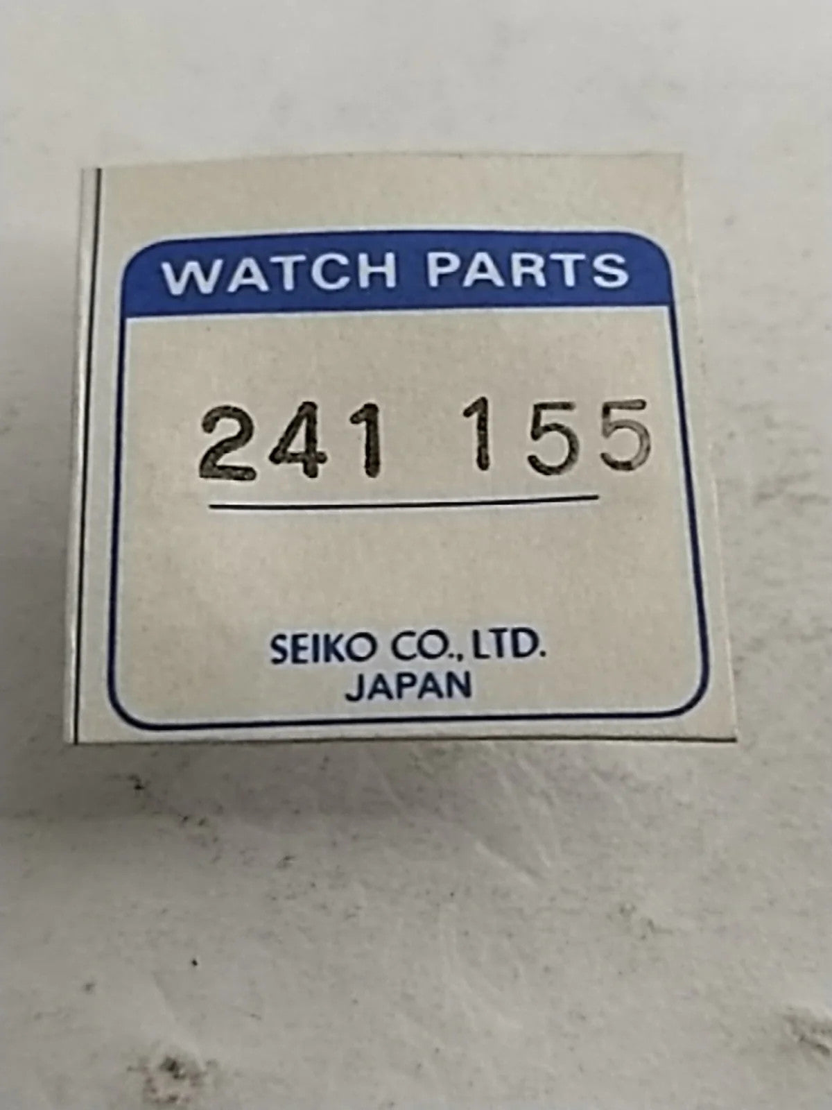 NOS Seiko Parts 241 155