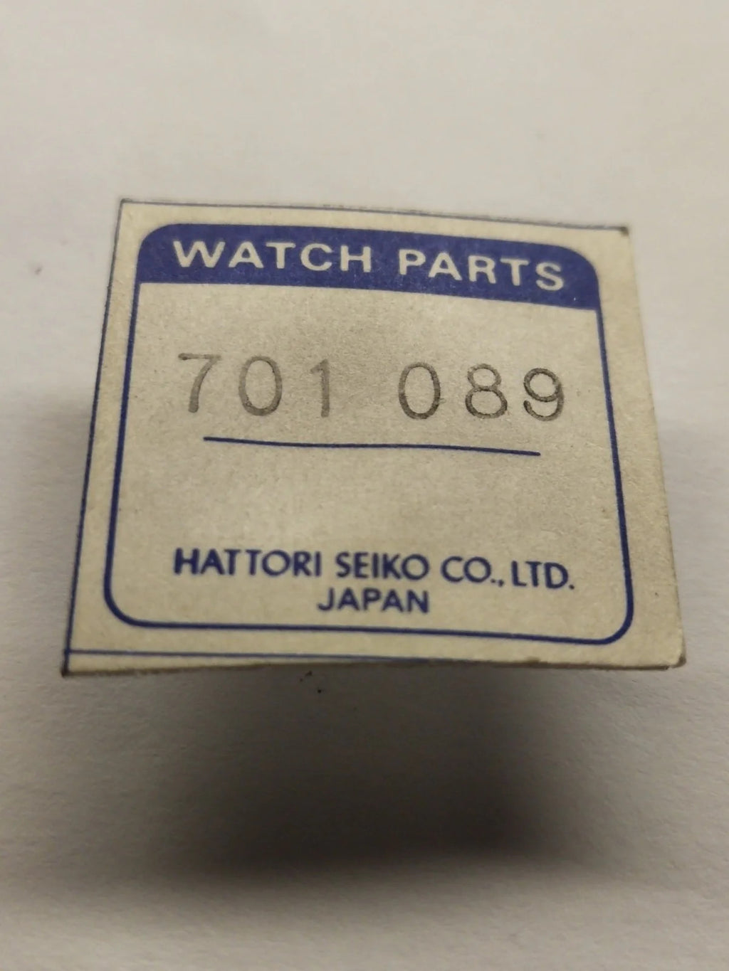NOS Seiko parts 701 089