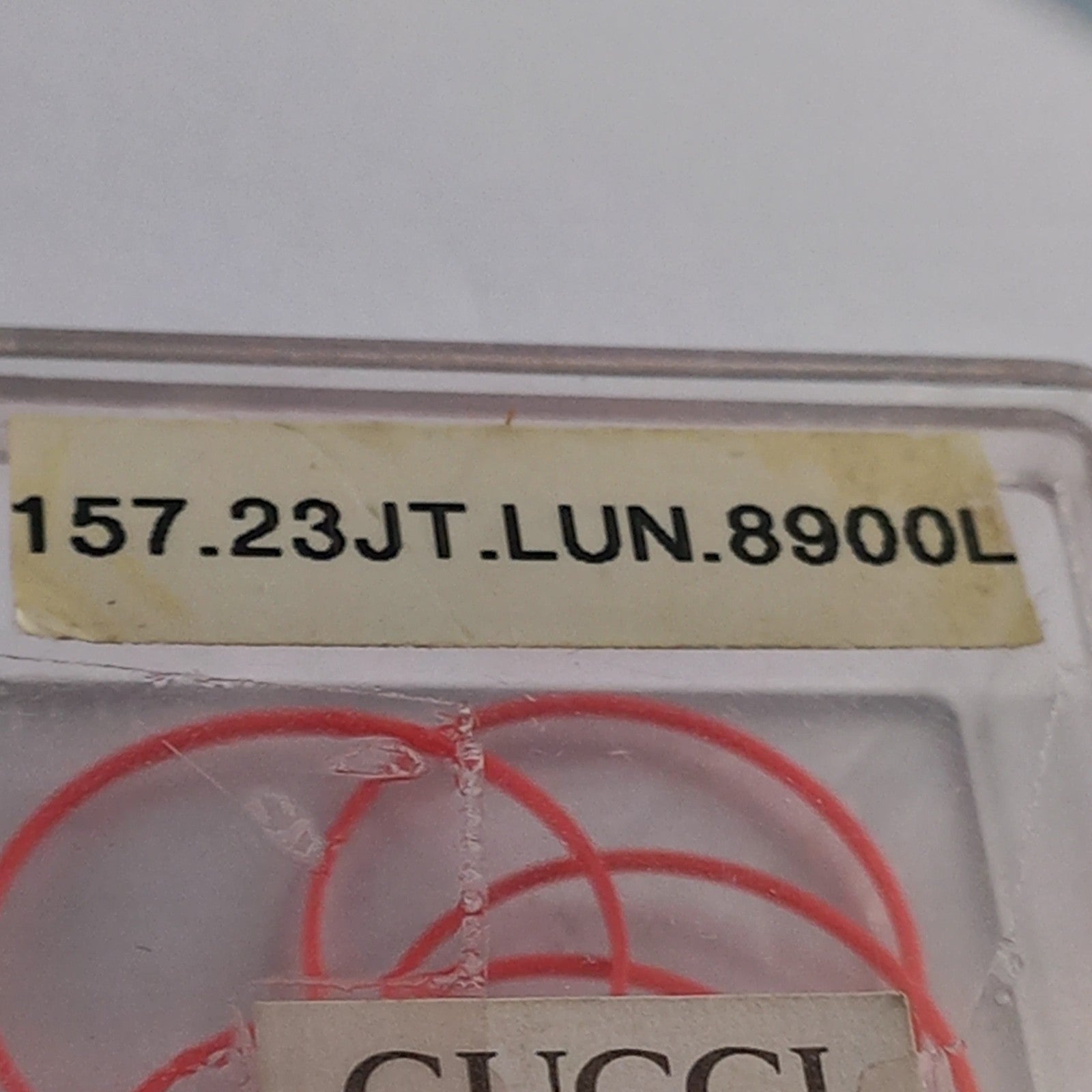 GUCCI Original Gasket BACK–Part No. 157.23 JT.LUN.8900L -New Old Stock ( 1 PS