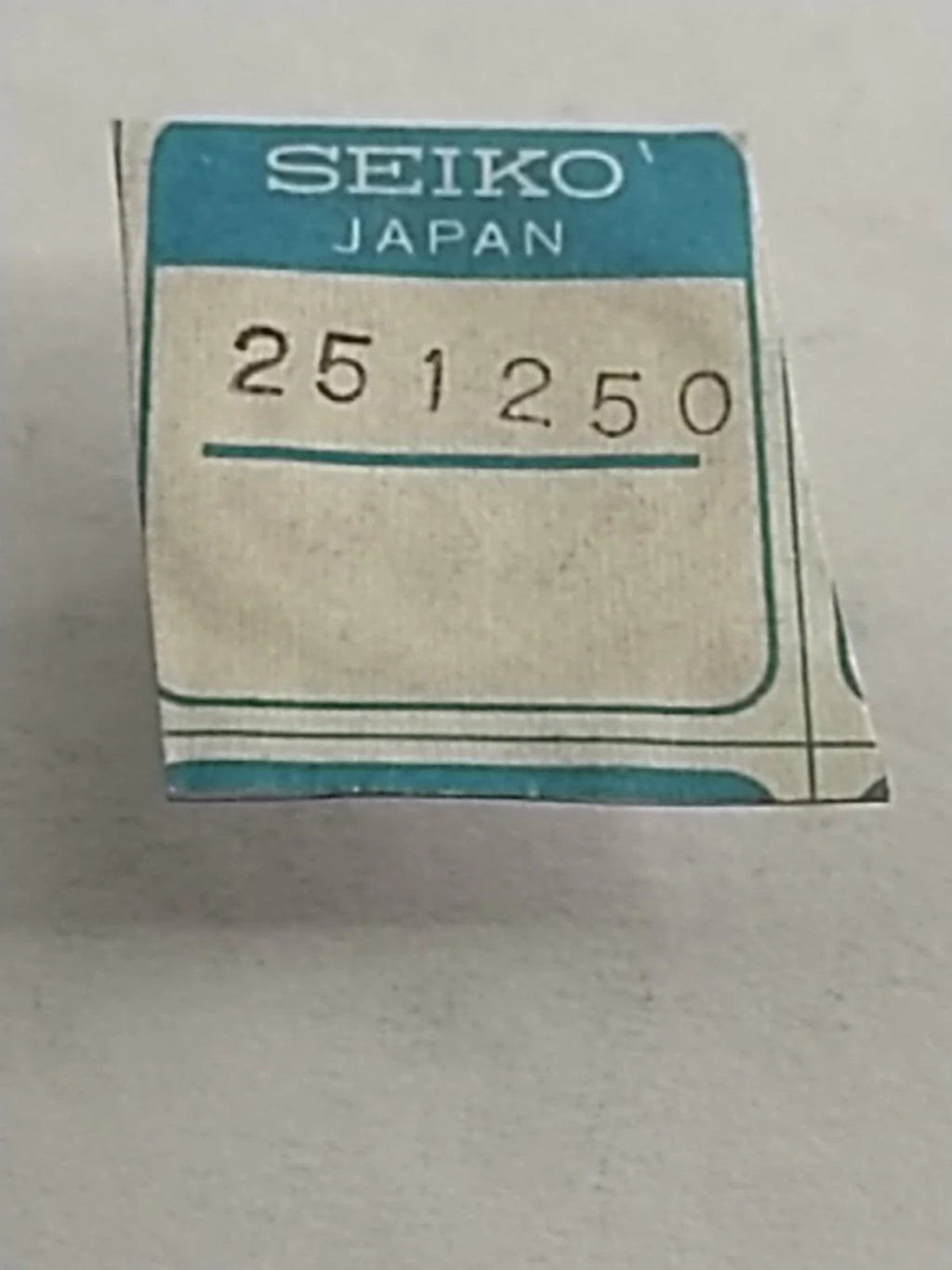 New Old Stock original Seiko /2501A/2502.....17J/Part's Escape Wheel 251 250