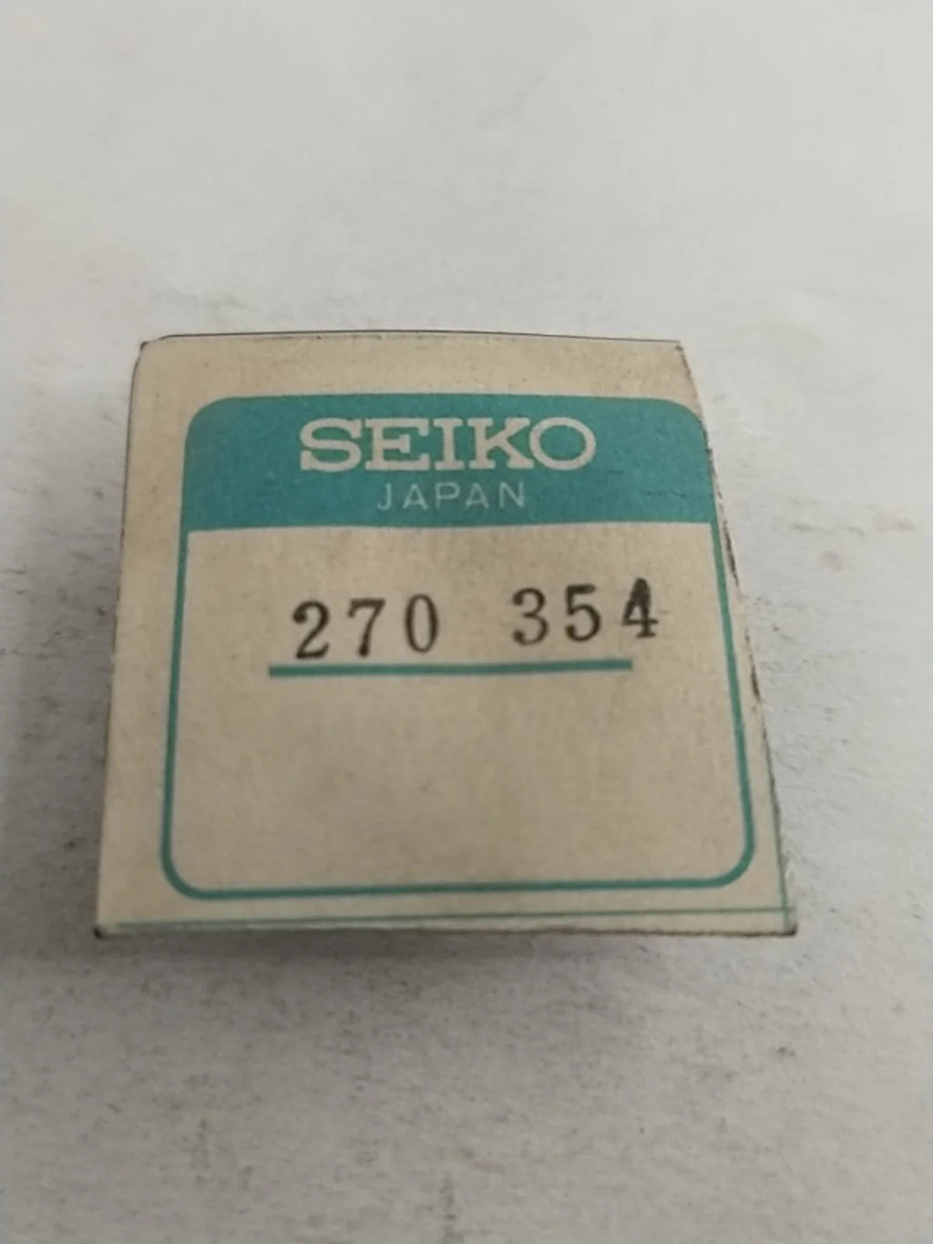 NOS Seiko Parts 270 354