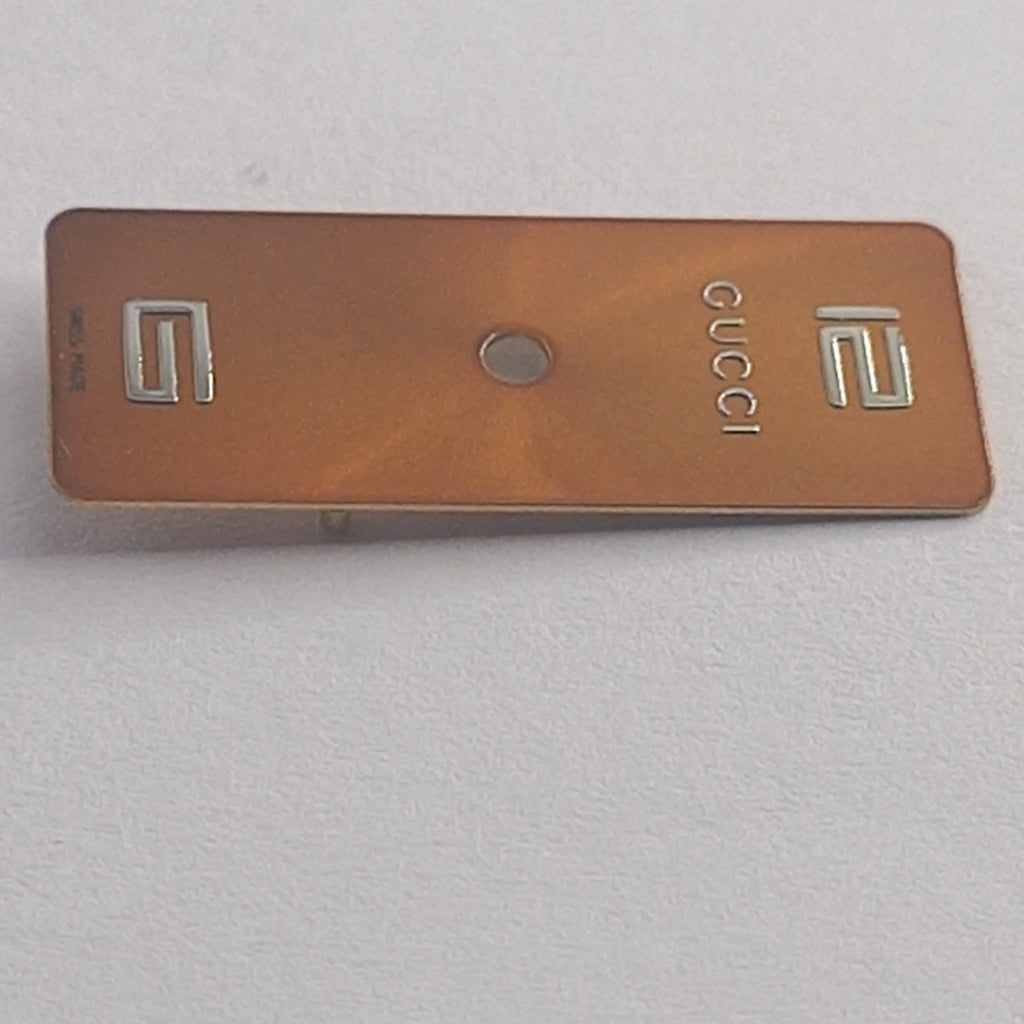 GUCCI Original /Dail CADRAN Ambre 1500 L  / Part No. 051 .A445.4 color  GOLD