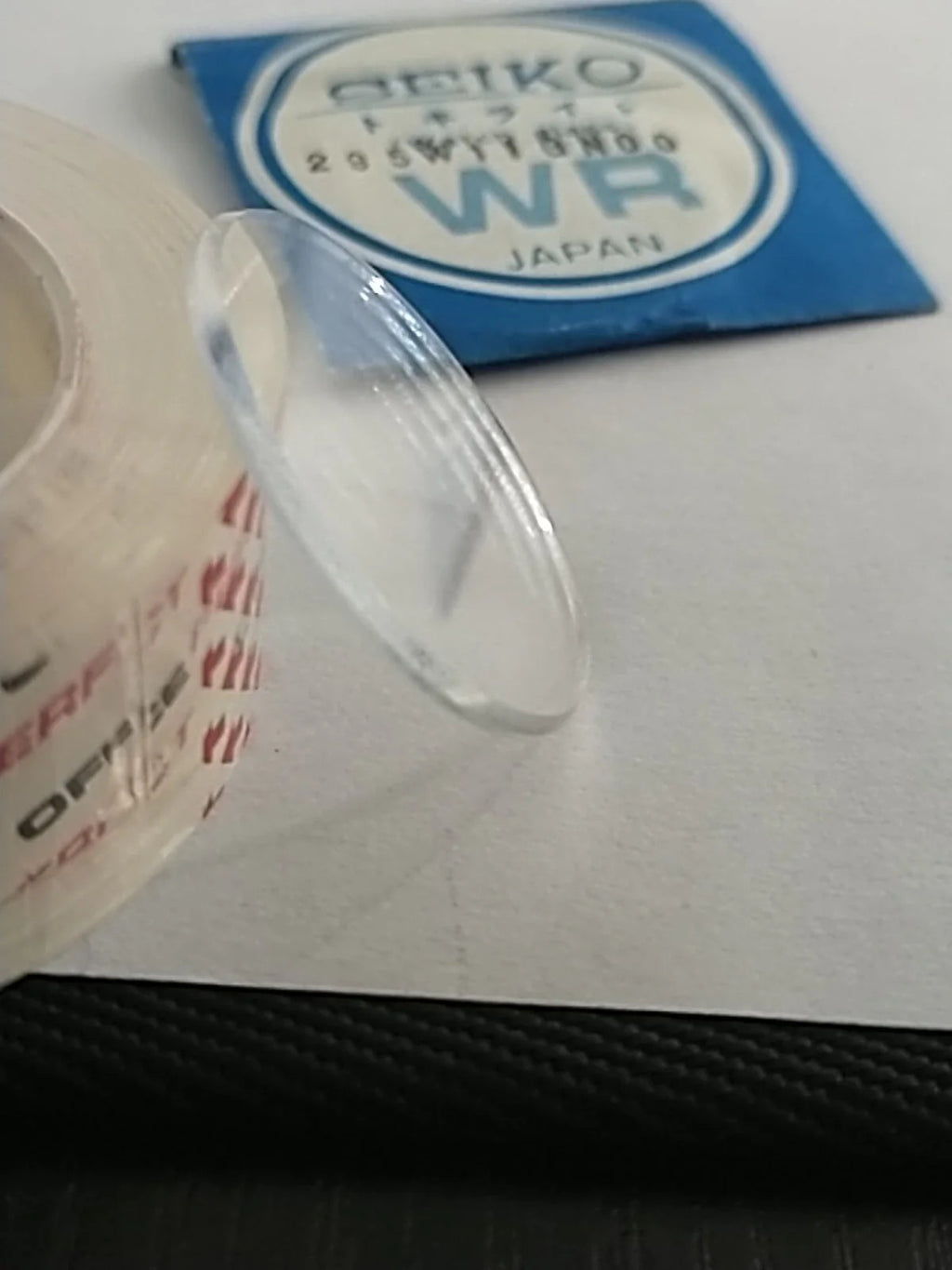 New Old Stok original Seiko glass 295W11GN00