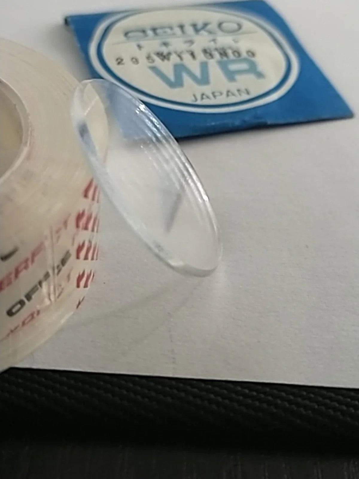 New Old Stok original Seiko glass 295W11GN00